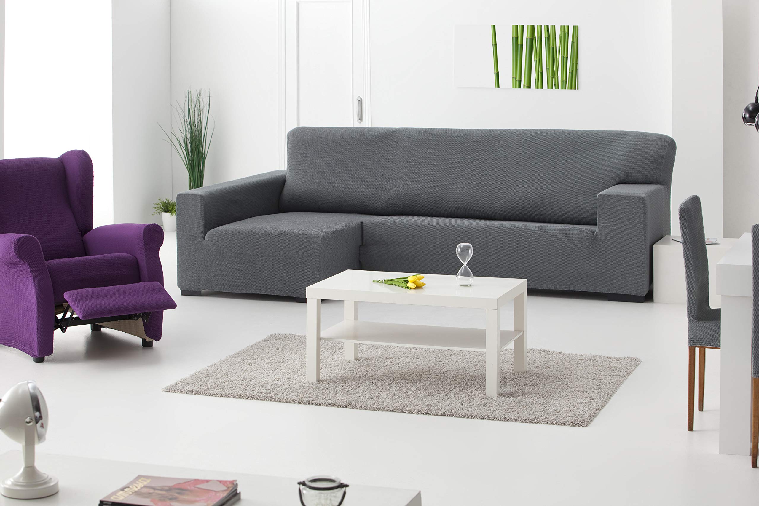 Martina Home Tunez Housse élastique pour Fauteuil à Oreilles - Ivoire