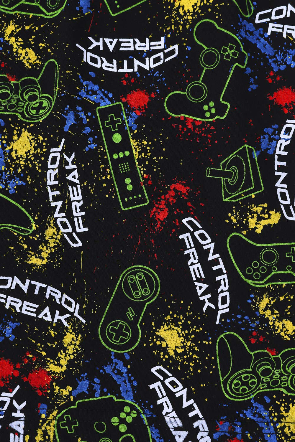 Pyjama court en coton pour garçon Control Freak