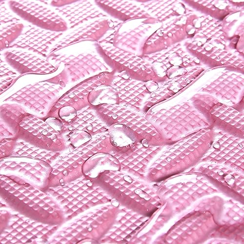Miniatura 152 de Tapete de juego de espuma para bebé, tapete entrelazado de 0.4 pulgadas de grosor con colores sólidos, tapete de juego suave y no tóxico, tapete