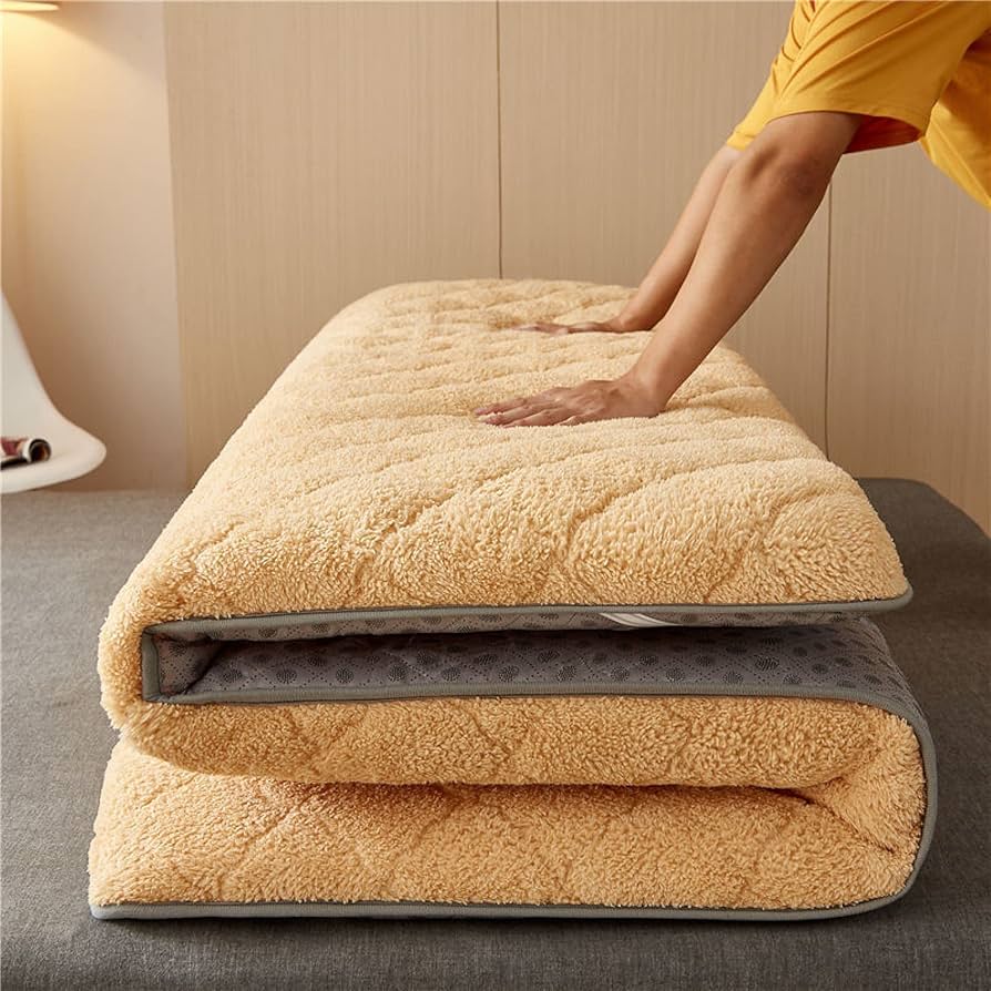 Amazon｜敷きパッド シングル ベージュ 暖か ごろ寝マット 吸湿 発熱