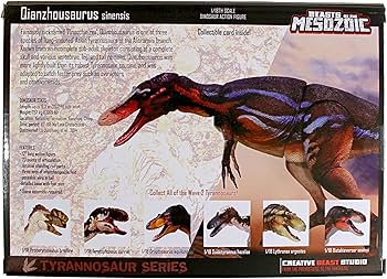 Amazon.co.jp: 中生代の獣:Qianzhouaurus Sinensis - 1/18スケール T