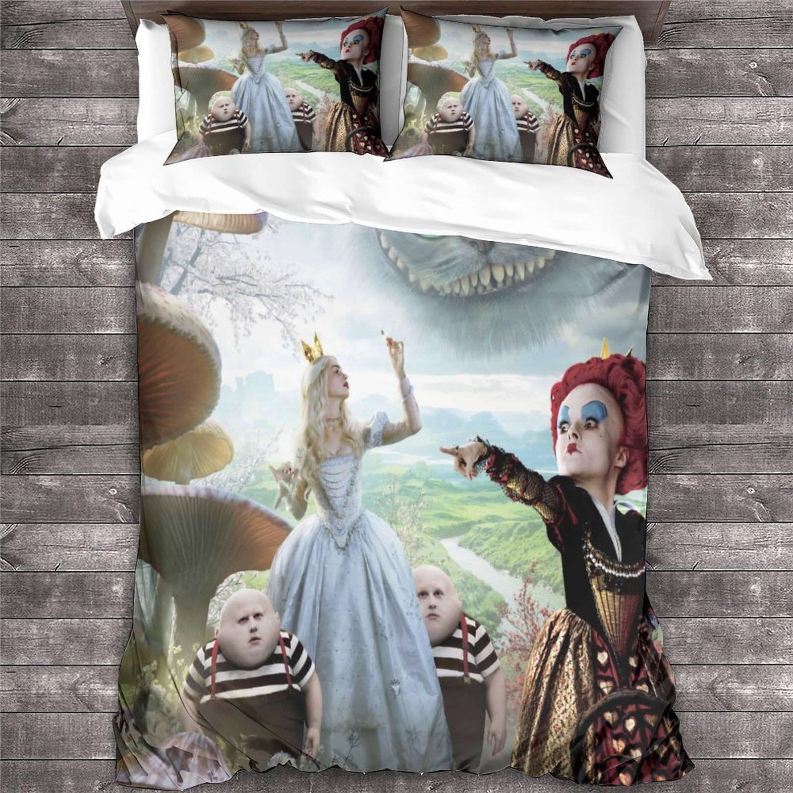 Mateju Set Biancheria Letto Bambini - Copripiumino 135x200cm + Federe 50x75cm - Stampa Pesca Per Ragazze - Foto 8