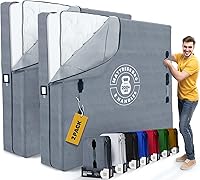 Vista 10 de Bolsas de colchón para mudanza con 8 asas, tamaño Twin XL, bolsa de colchón extra gruesa para mudanzas, bolsa de almacenamiento de colchón