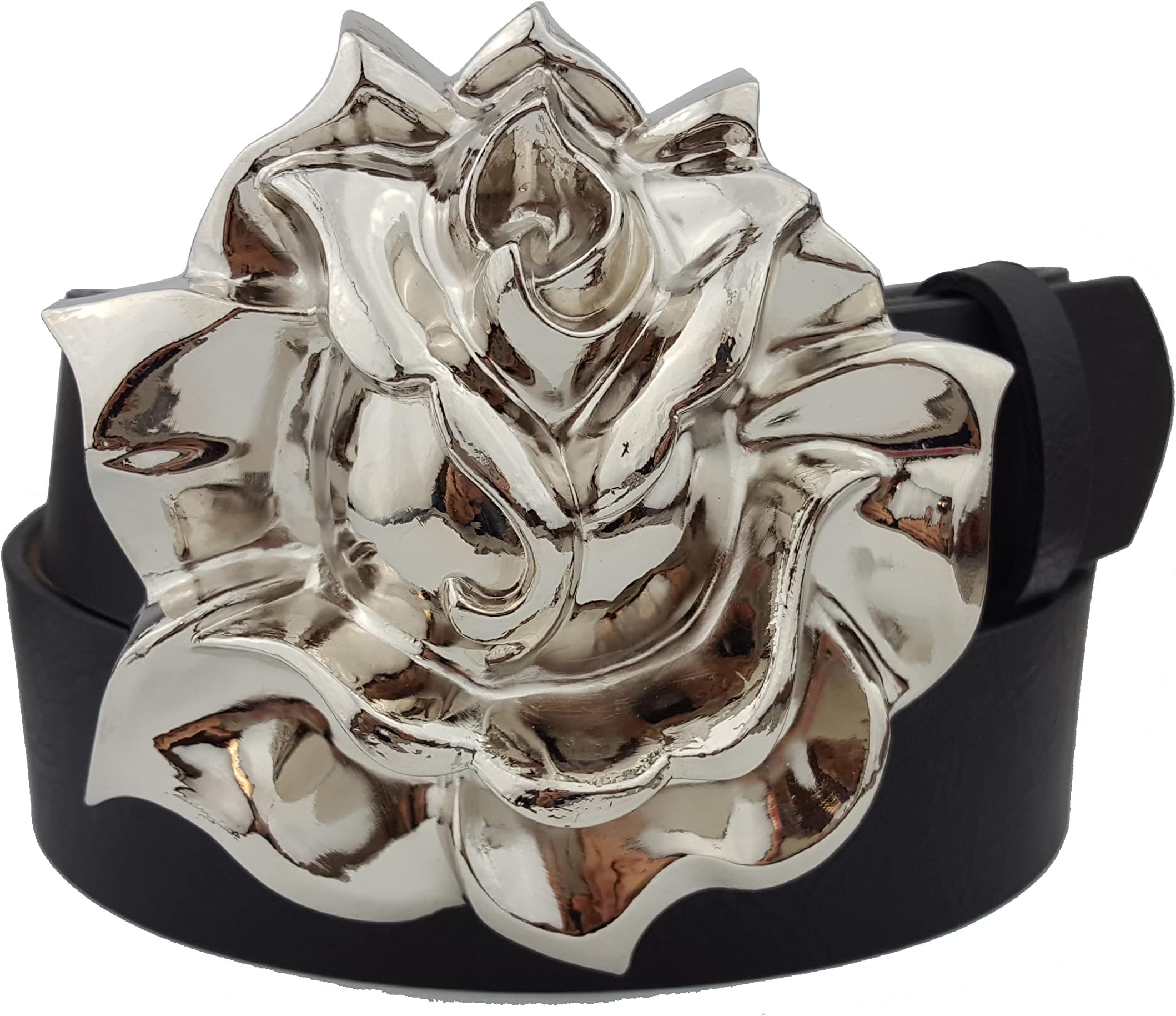 Big Rose Buckle Belt