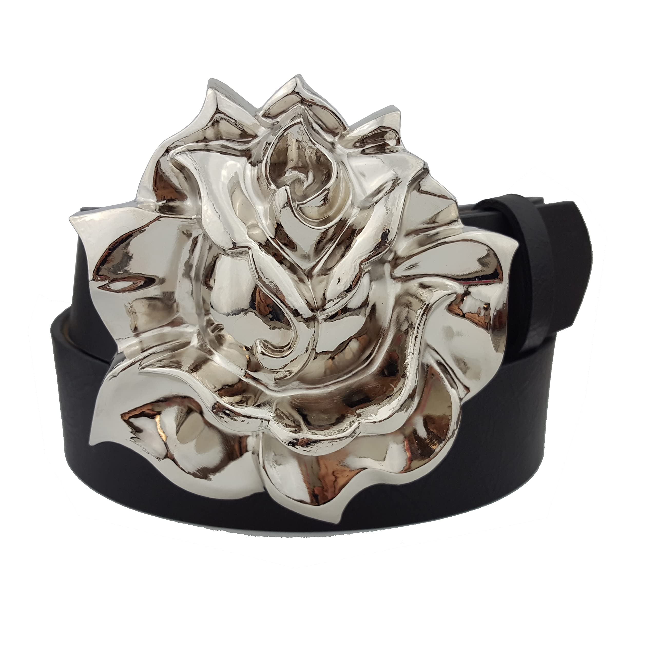 Big Rose Buckle Belt