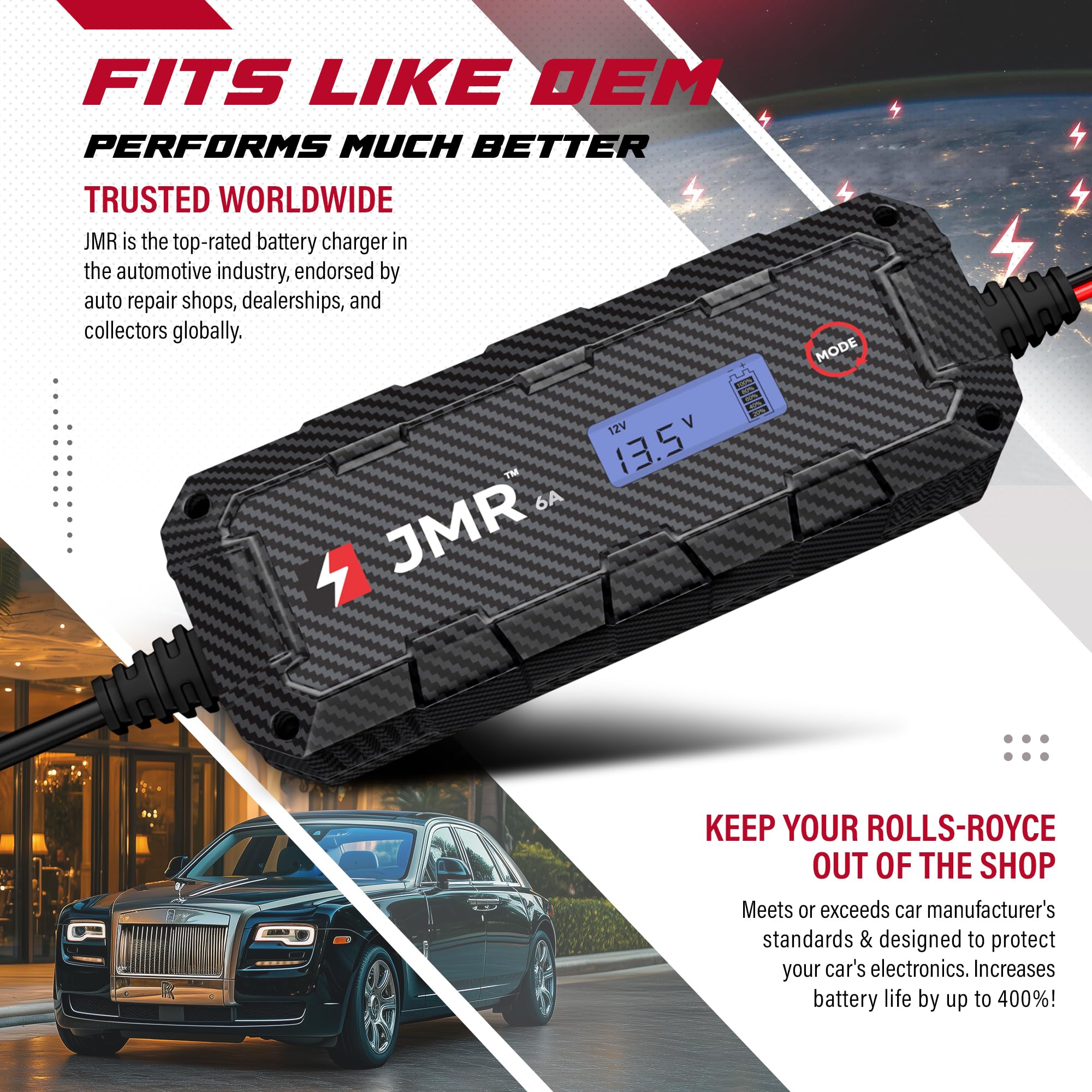 ロールス・ロイス バッテリーコンディショナー Rolls-Royce Battery Charger & Conditioner – O'GARA Boutique