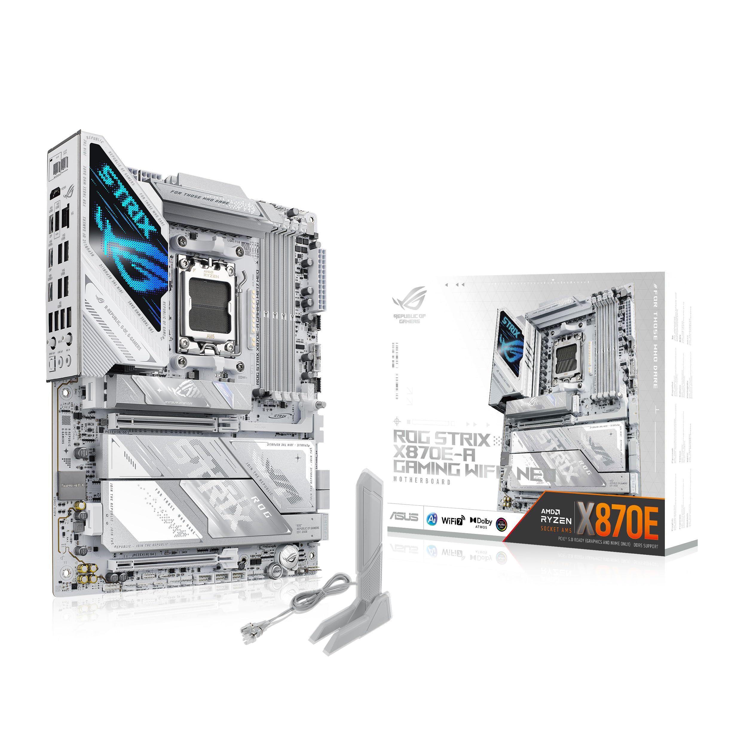 新品 ASUS ROG STRIX X870E GAMING WIFI ROG STRIX X870E-E GAMING WIFI | ROG Strix | Gaming Motherboards