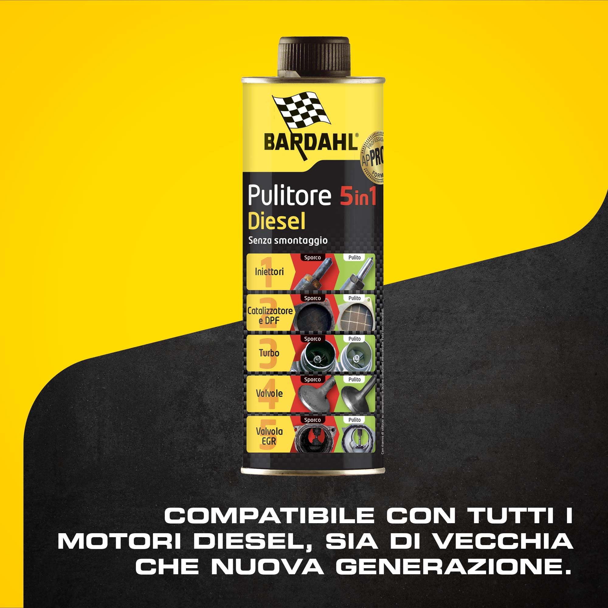 Bardahl Diesel Engine Cleaner 500ml (Bottle) - 2