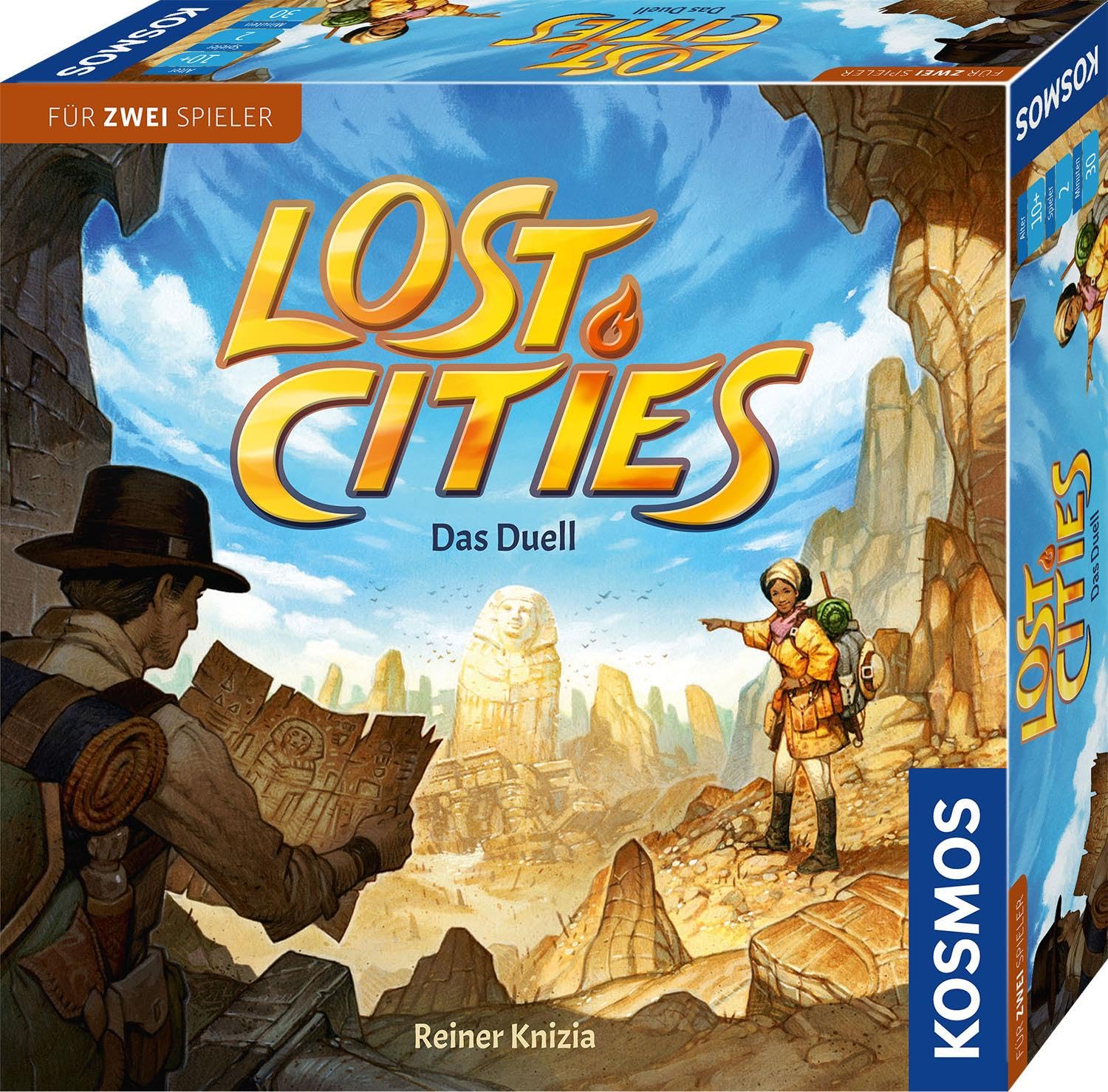 Kosmos Lost Cities - Fesselnde Expedition für Zwei: für 2 Spieler ab 10 Jahren