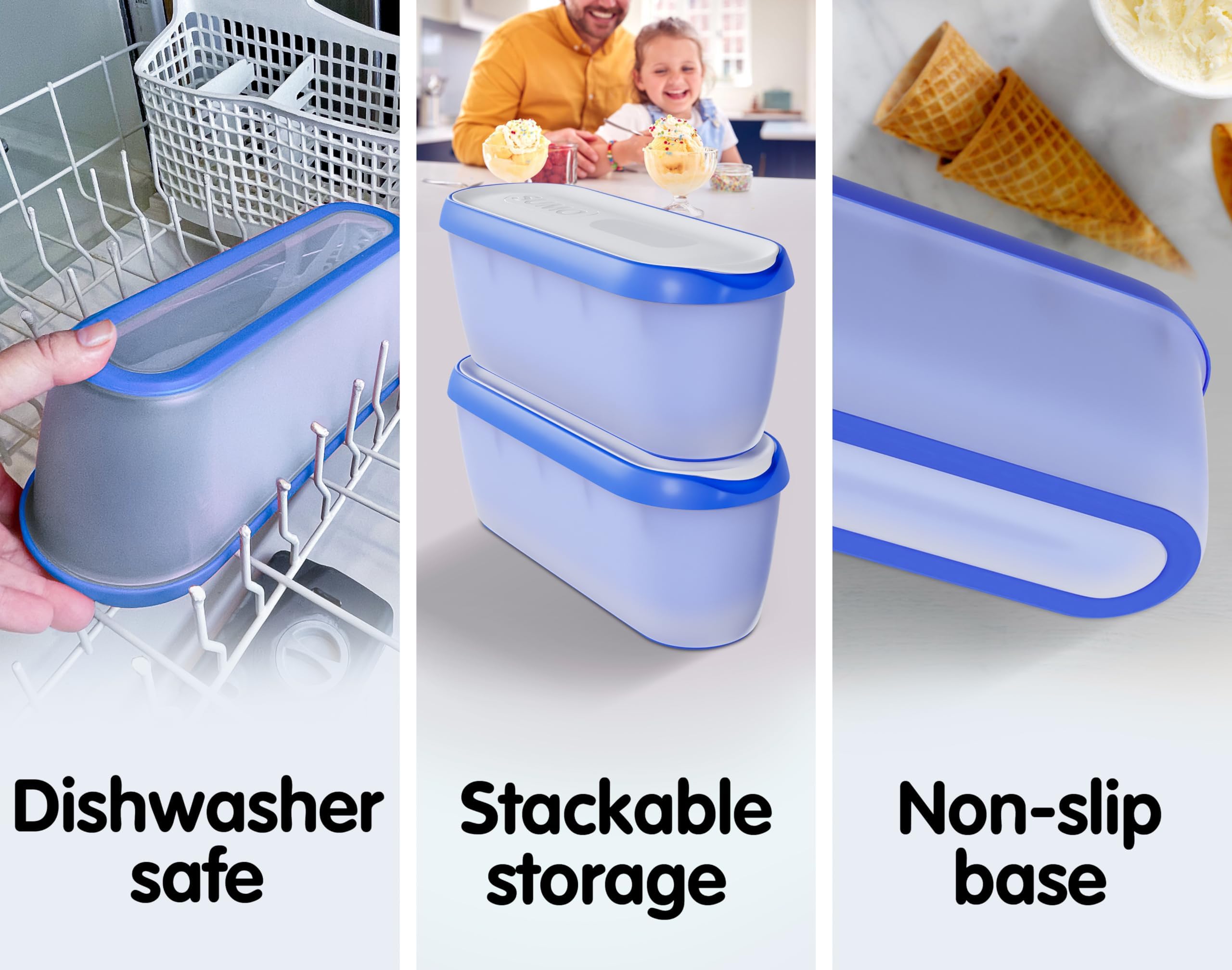 SUMO Ice Cream Containers - Keep Ice Cream Firm! -5