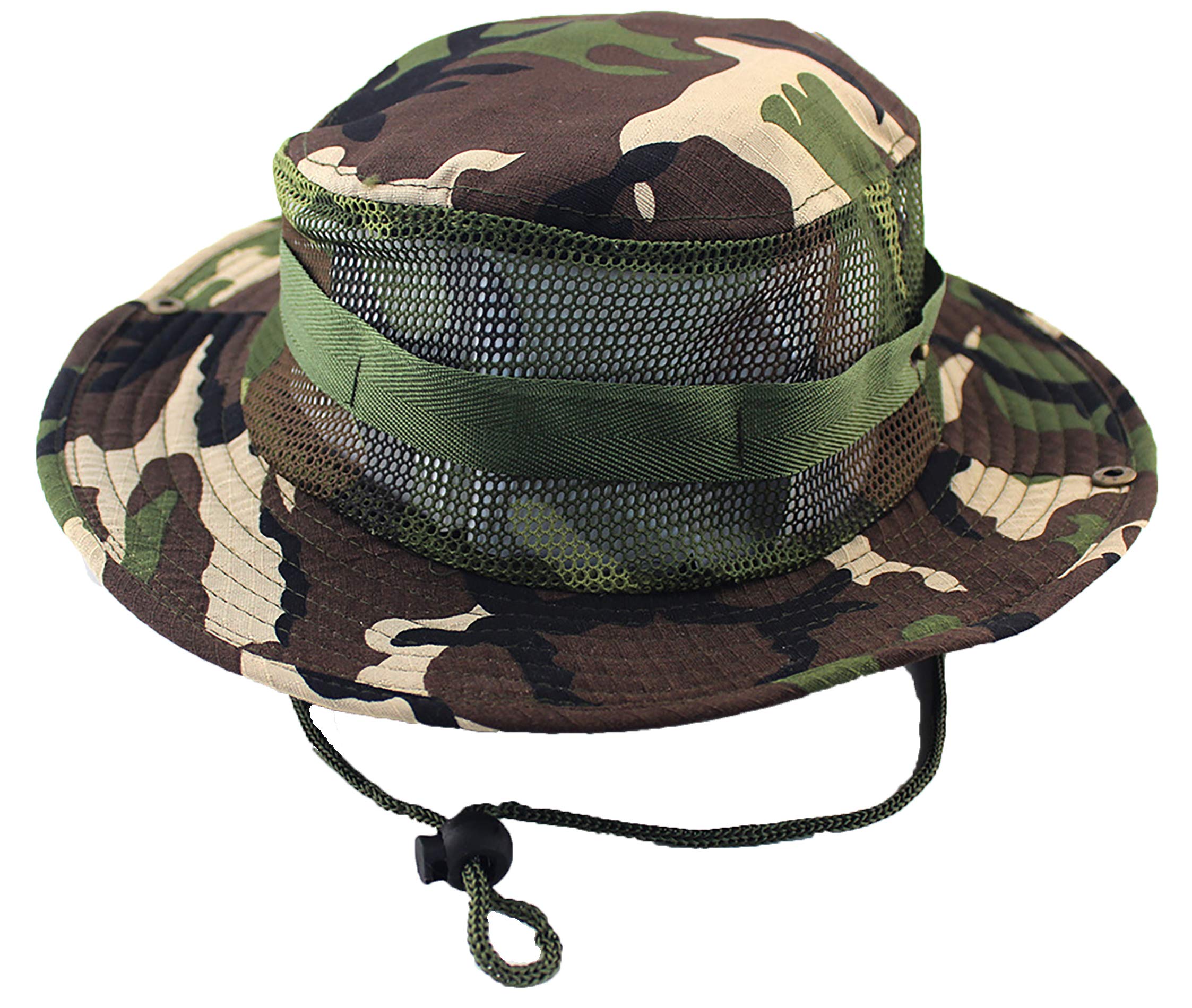 Unisex Men Women Adults Sun Protection Bucket Hat Summer Fishing Fisher Beach Festival Outdoor Cap