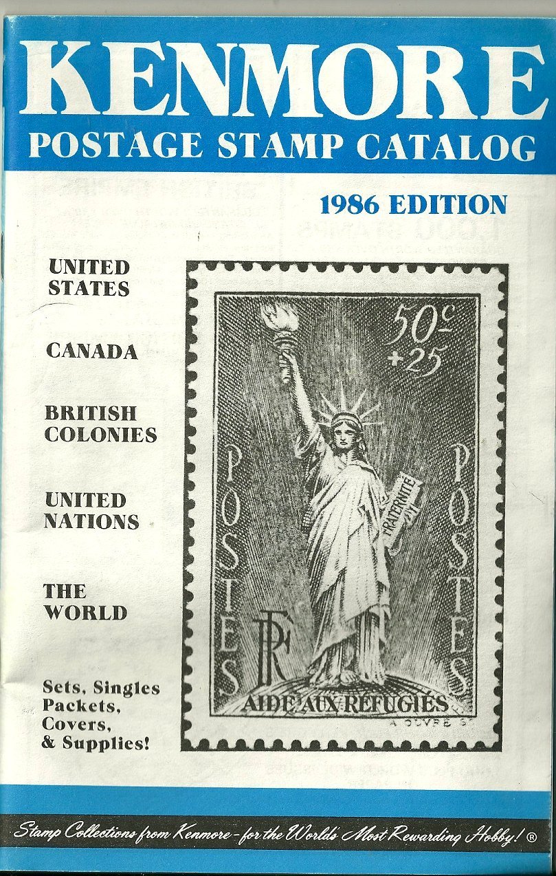KENMORE POSTAGE STAMP CATALOG, 1986 EDITION KENMORE Books