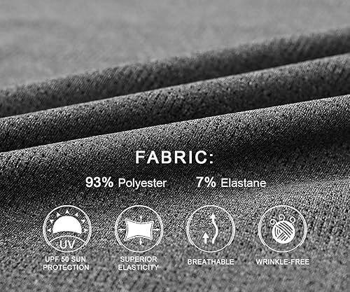 Miniatura 7 de BASUDAM Polo de golf para mujer, cuello en V, manga corta, sin cuello, camisetas de tenis para correr, secado rápido