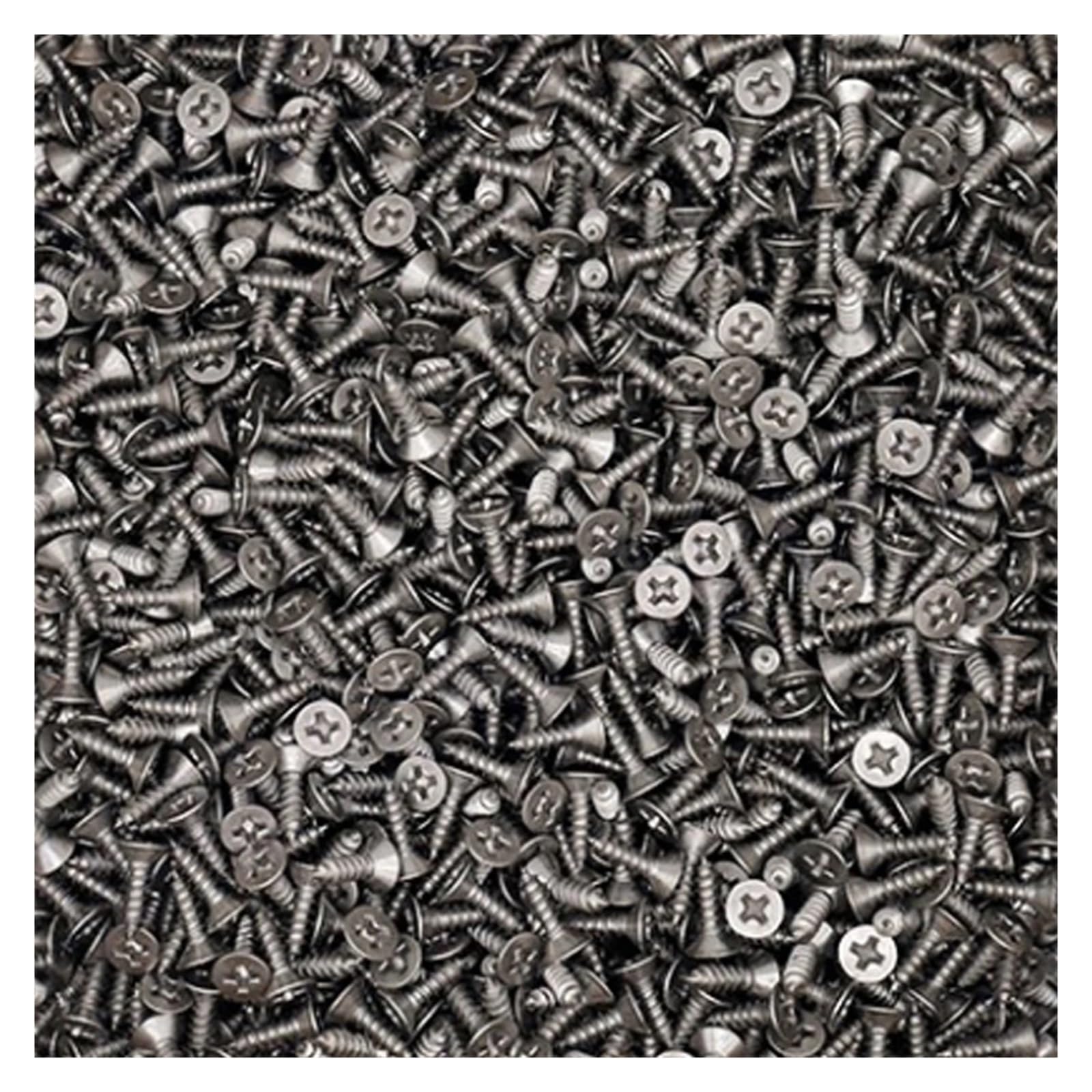 Tornillos Tornillos autorroscantes Tornillo de ace Tornillos autorroscantes de cabeza avellanada con ranura en TA2 ​​de aleación de titanio Tornillos de perforación avellanada con ranura en de titanio