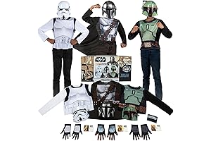 Star Wars Mandalorian Multi-Character Dress-Up Costume Set for Kids