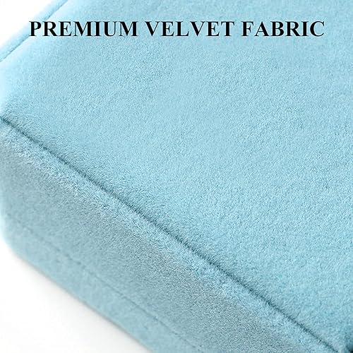 Miniatura 3 de Parts Express Paquete de 2 cajas de anillo de terciopelo estuche de joyería con colgante para aretes cajas de regalo para aretes exhibición de joyas