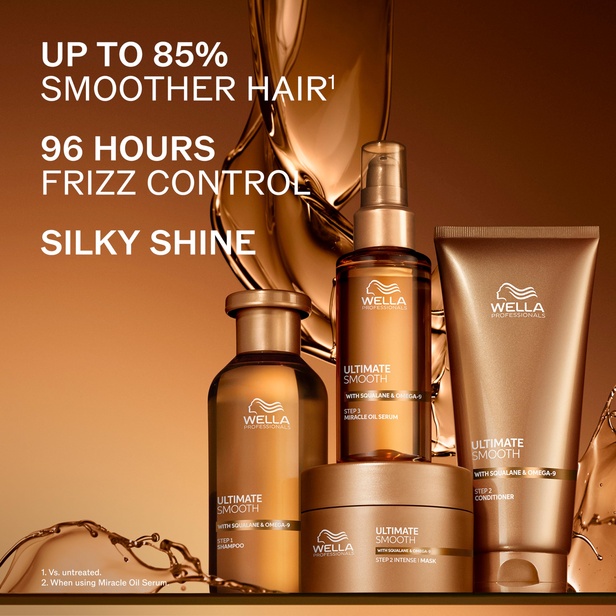 Wella Professionals ULTIMATE SMOOTH Intense Hair Mask with Squalane & Omega 9