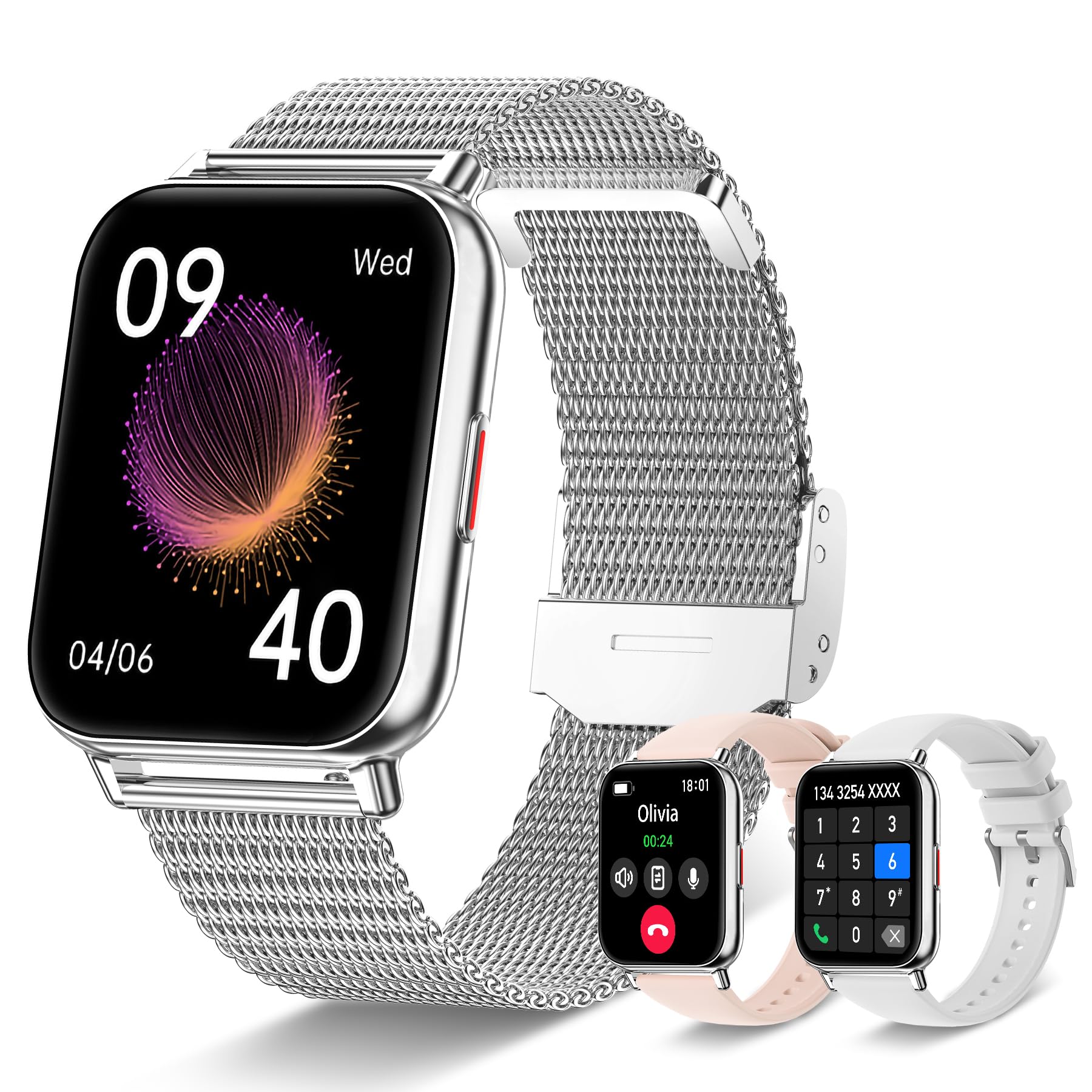 Iaret Smart Watch Silver-image-0