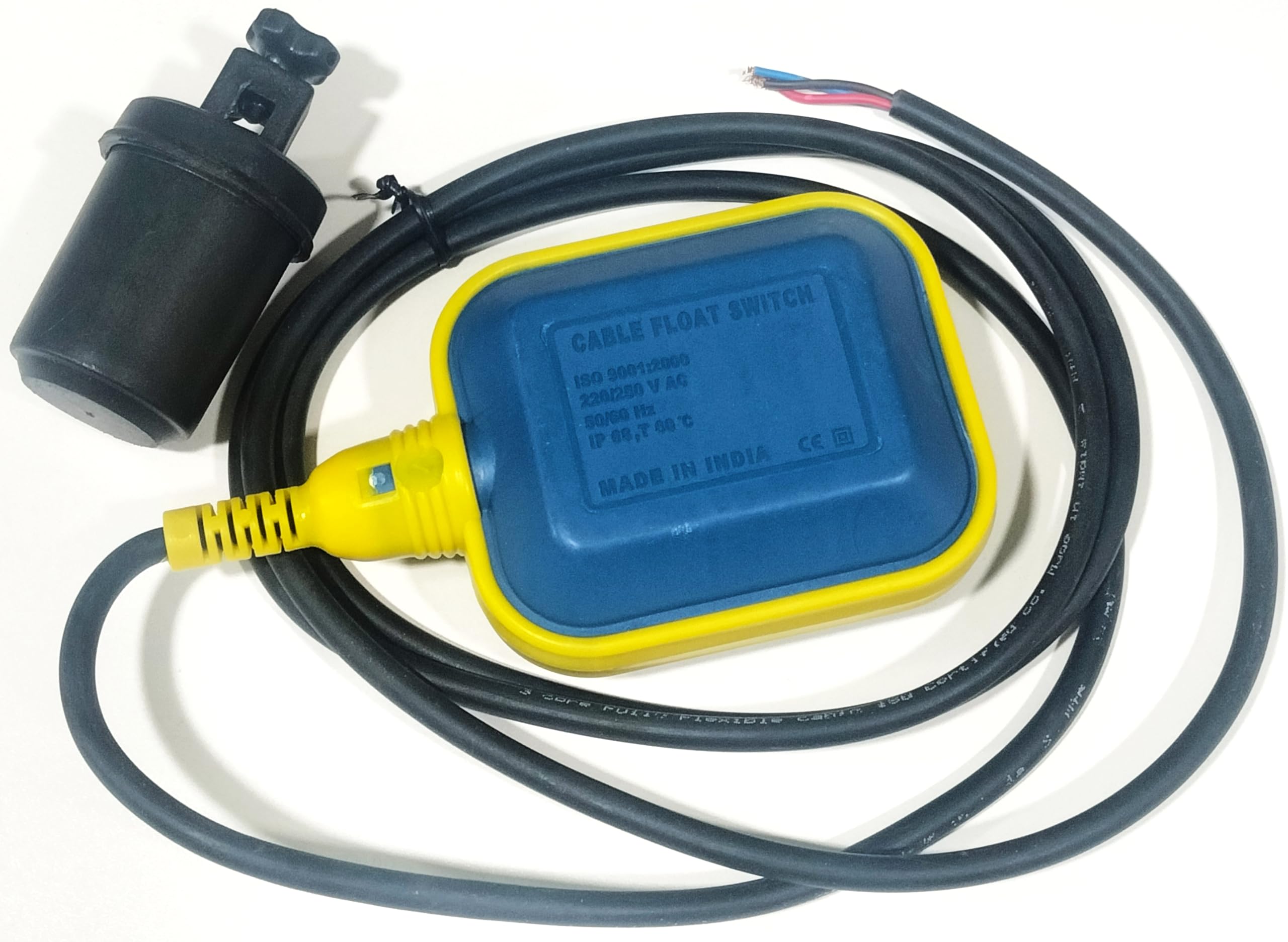 ElectrixZone 230V AC Float Switch Sensor for Water Level Controller Wire: Select NO/NC (2 Meter) (B0CXSQ9VXL) Amazon Price History, Amazon Price Tracker