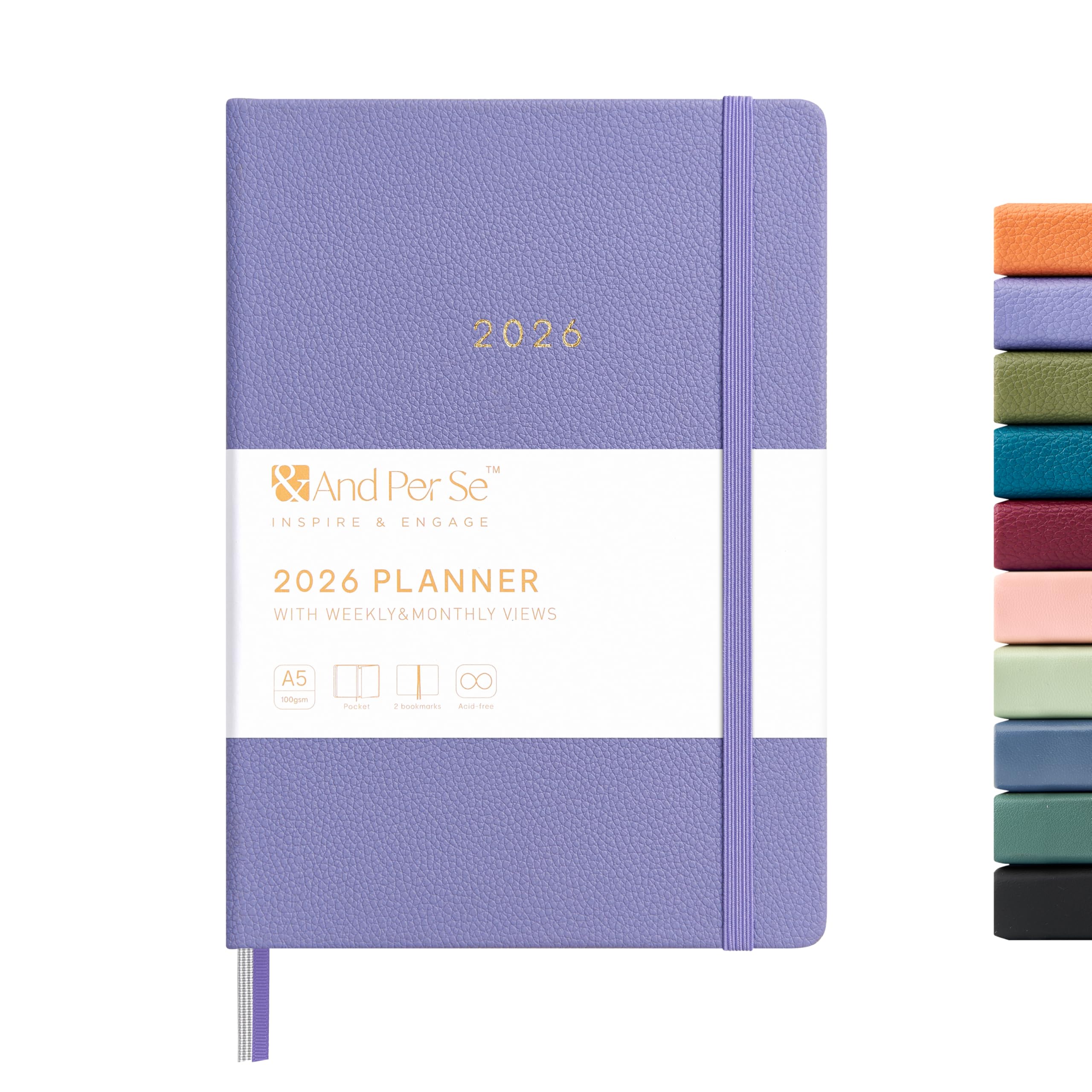 Amazon.com : And Per Se 2026 Planner-Daily, Weekly & Monthly 