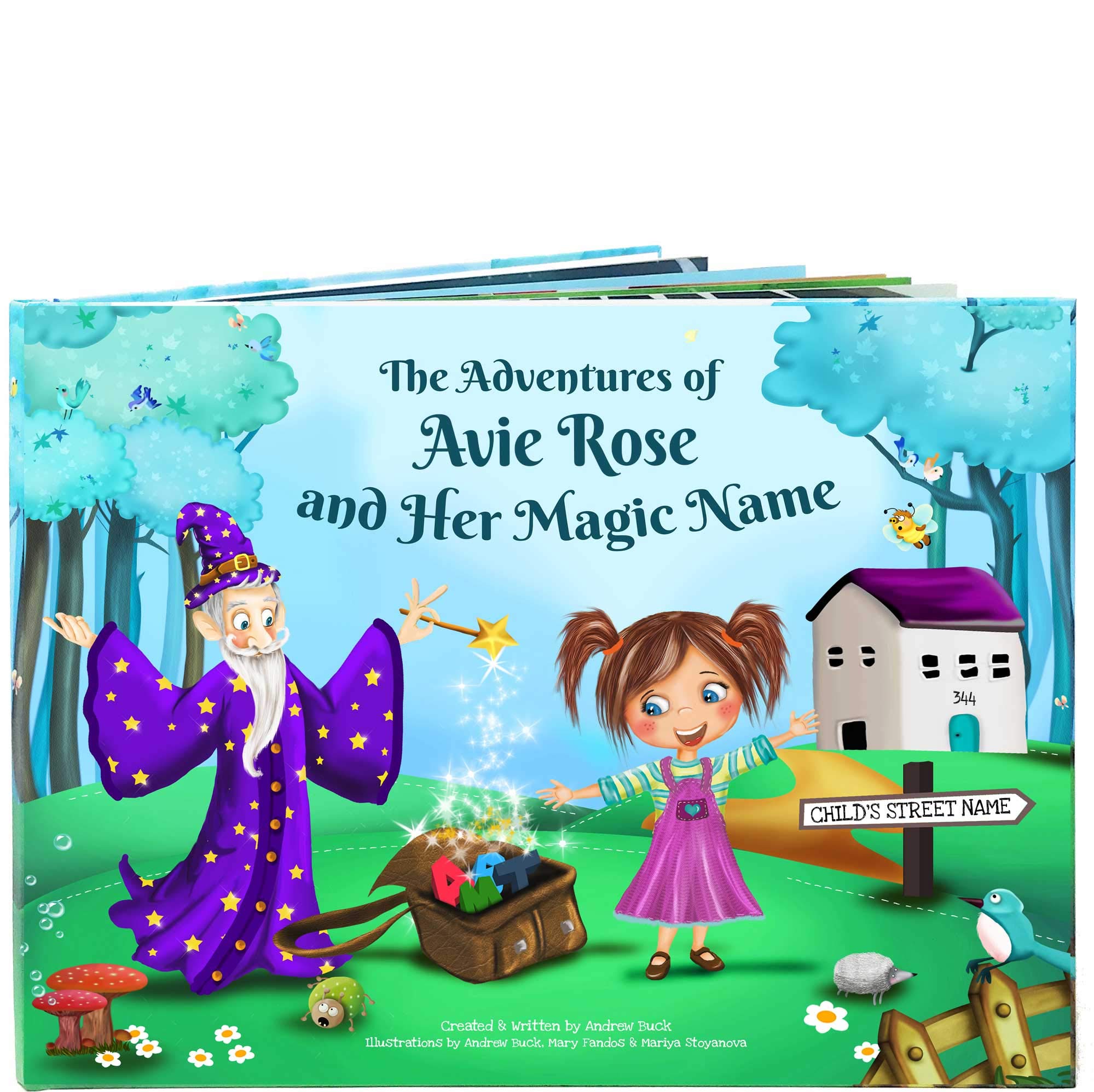 Amazon.com: My Magic Name Personalized Baby Book - A Beautiful Personalized  Story Book - Every Book is Unique and Custom Made : Baby
