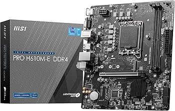 MSI PRO H610M-E DDR4 マザーボード PRO H610M-E