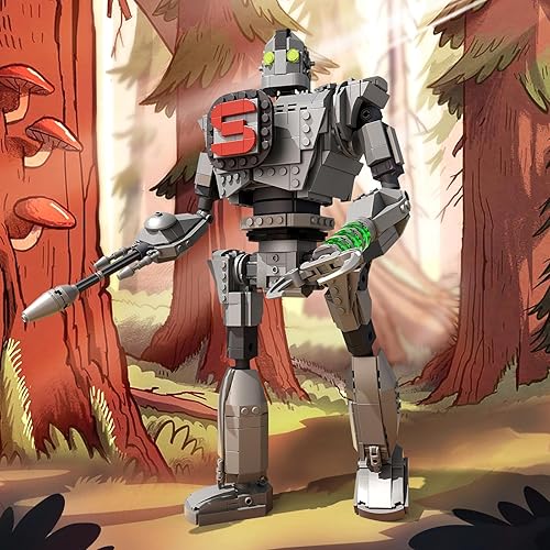 Miniatura 6 de Juego de construcción de robot de hierro, juguetes de construcción de robot compatibles con Lego, coleccionables de películas clásicas y juguete de