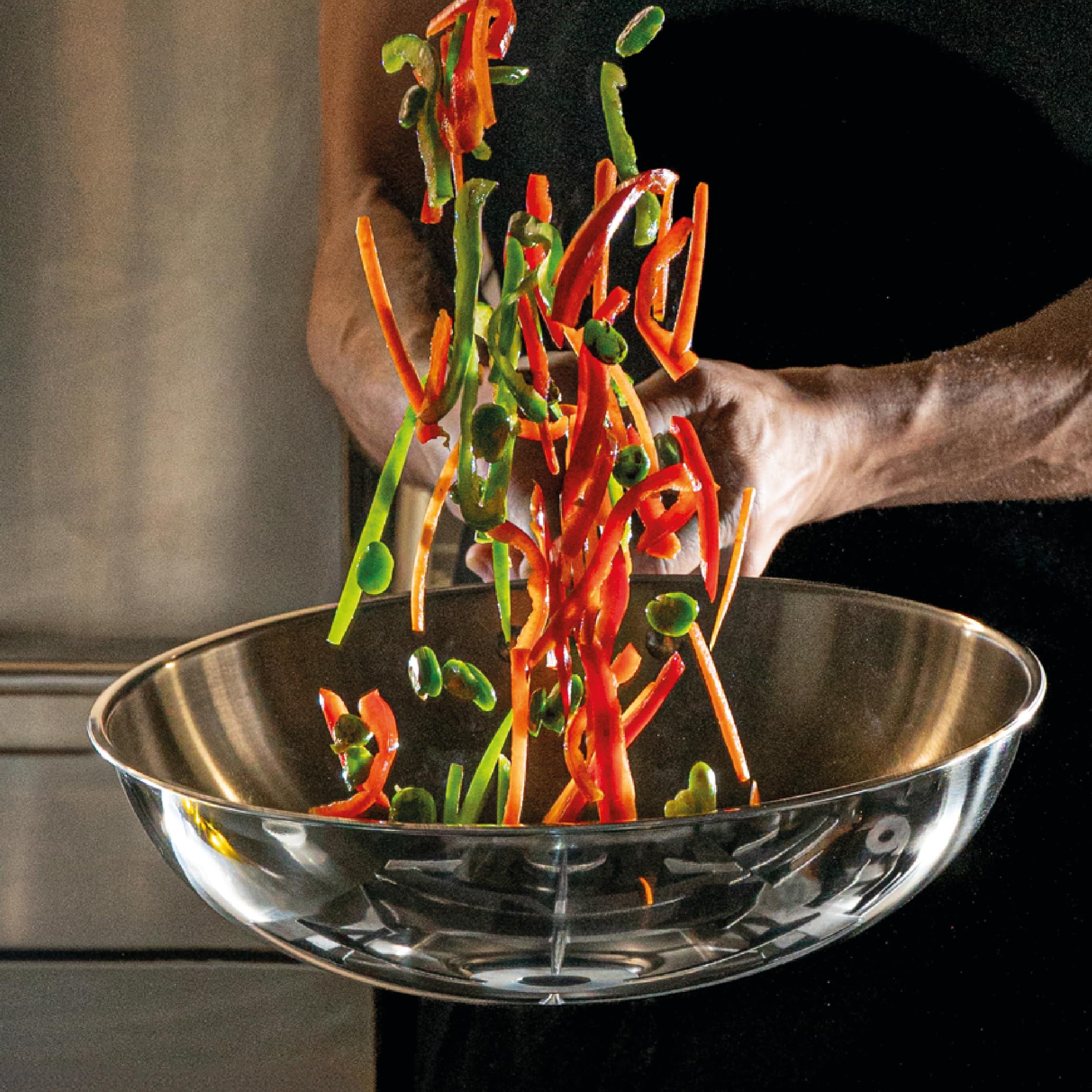 IBILI 653130 Wok, stal nierdzewna
