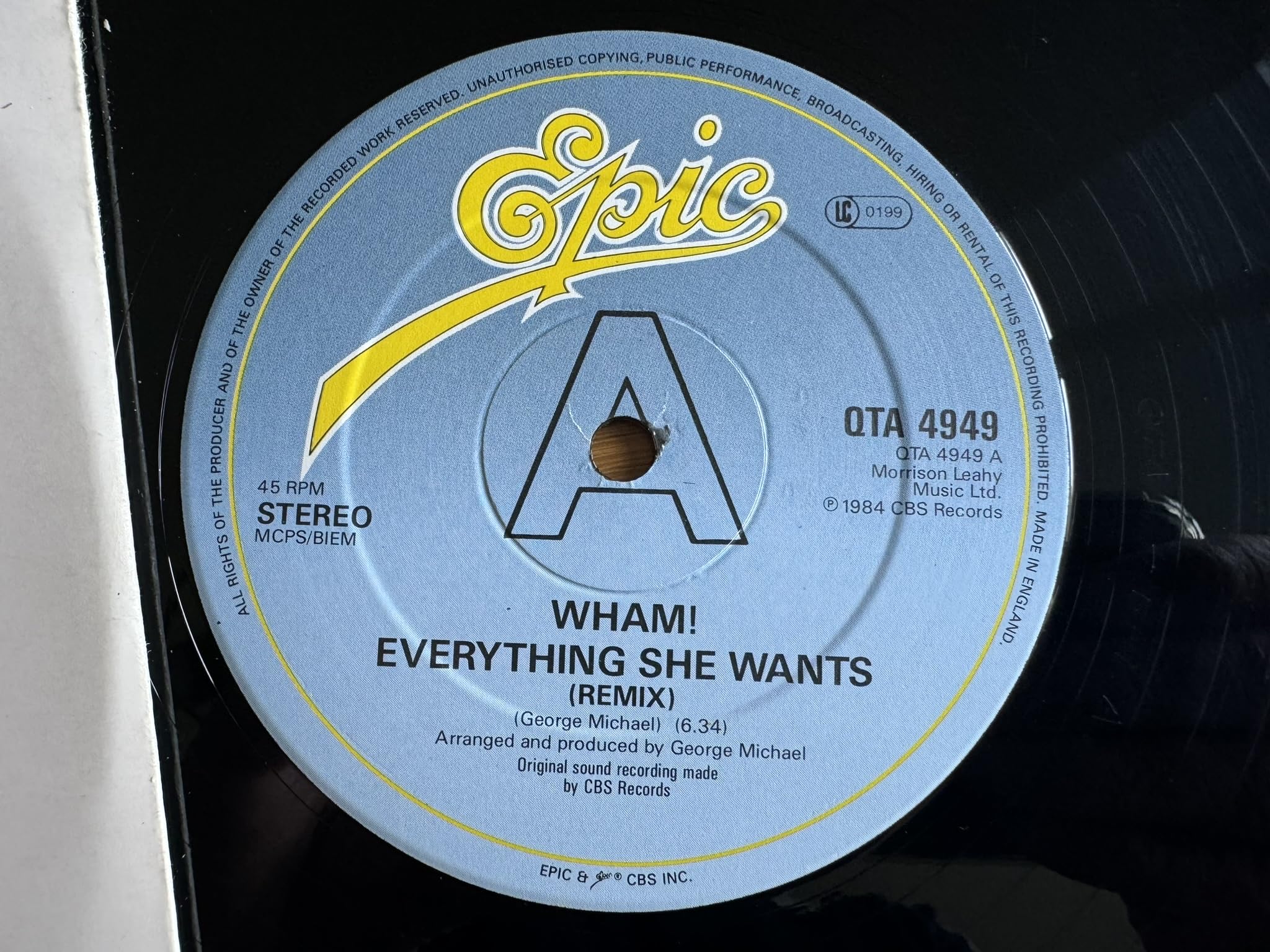 Last Christmas (Pudding Mix) / Everything She Wants