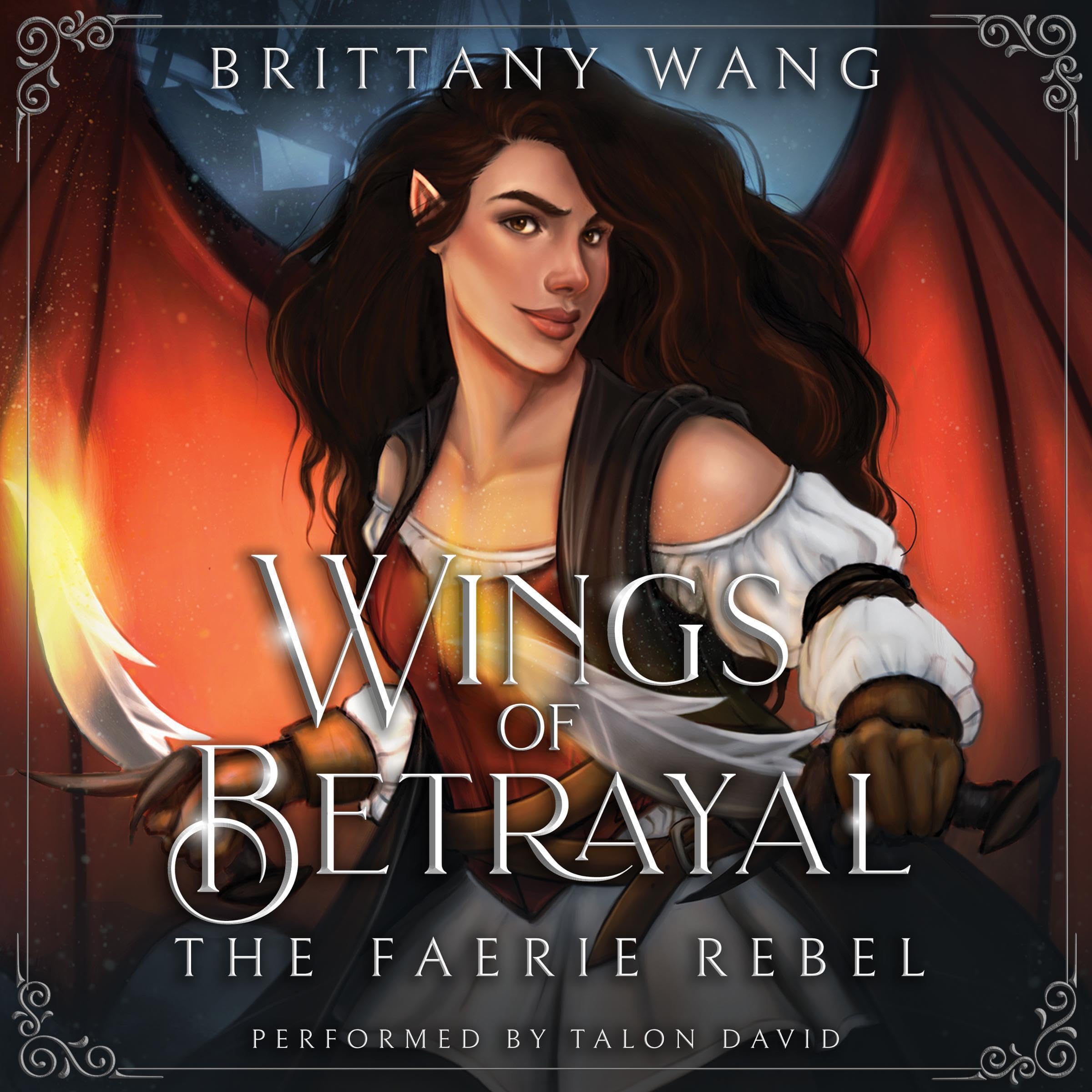 Cover art for Wings of Betrayal: The Faerie Rebel