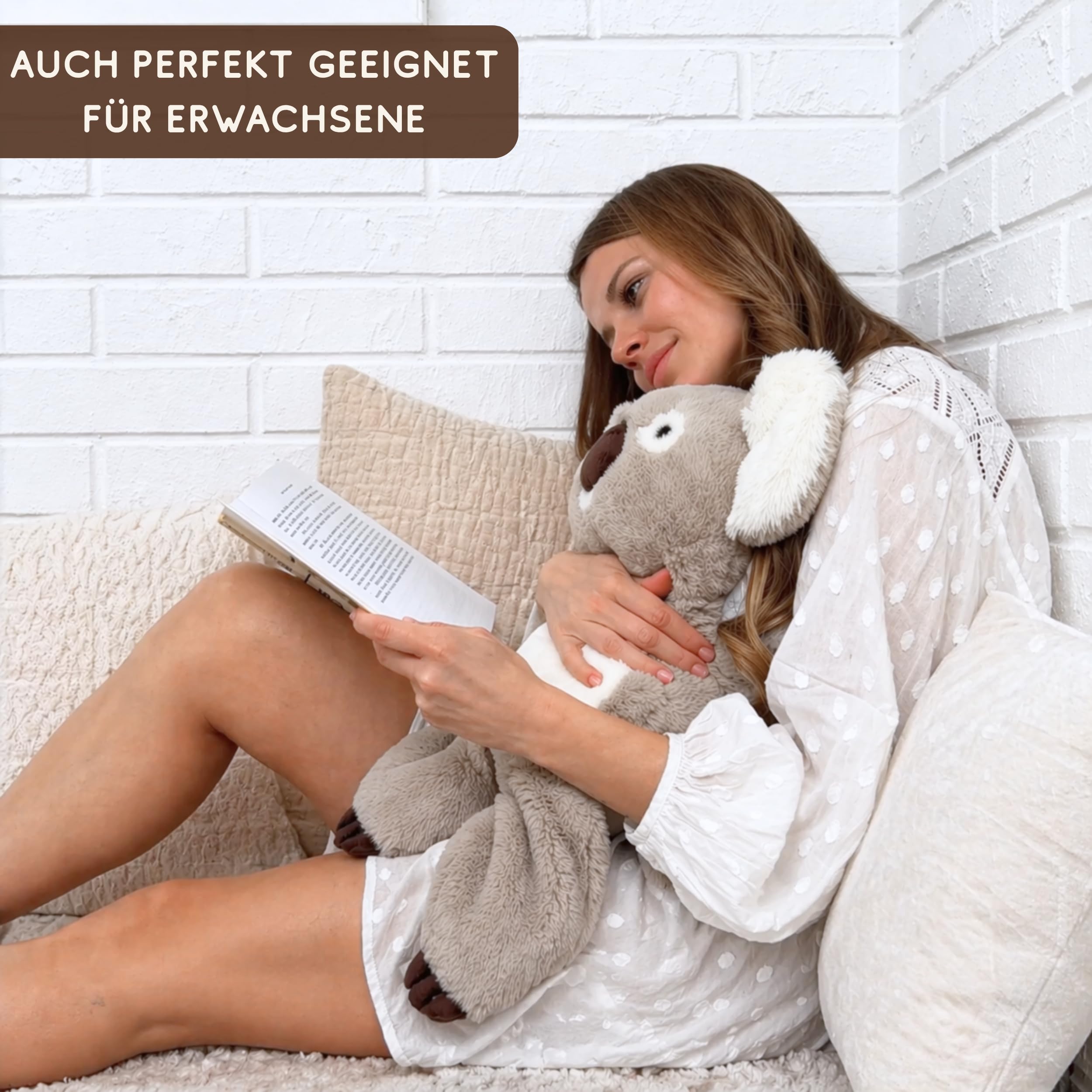 DRACA Weighted Stuffed Animal przytulanka ciężarowa 2,3 kg | Zwierzęta ciężarowe dla dzieci Anxiety Toy Weighted Plush | waga przytulanka | przytulanka dla dorosłych i dzieci | koala przytulanka