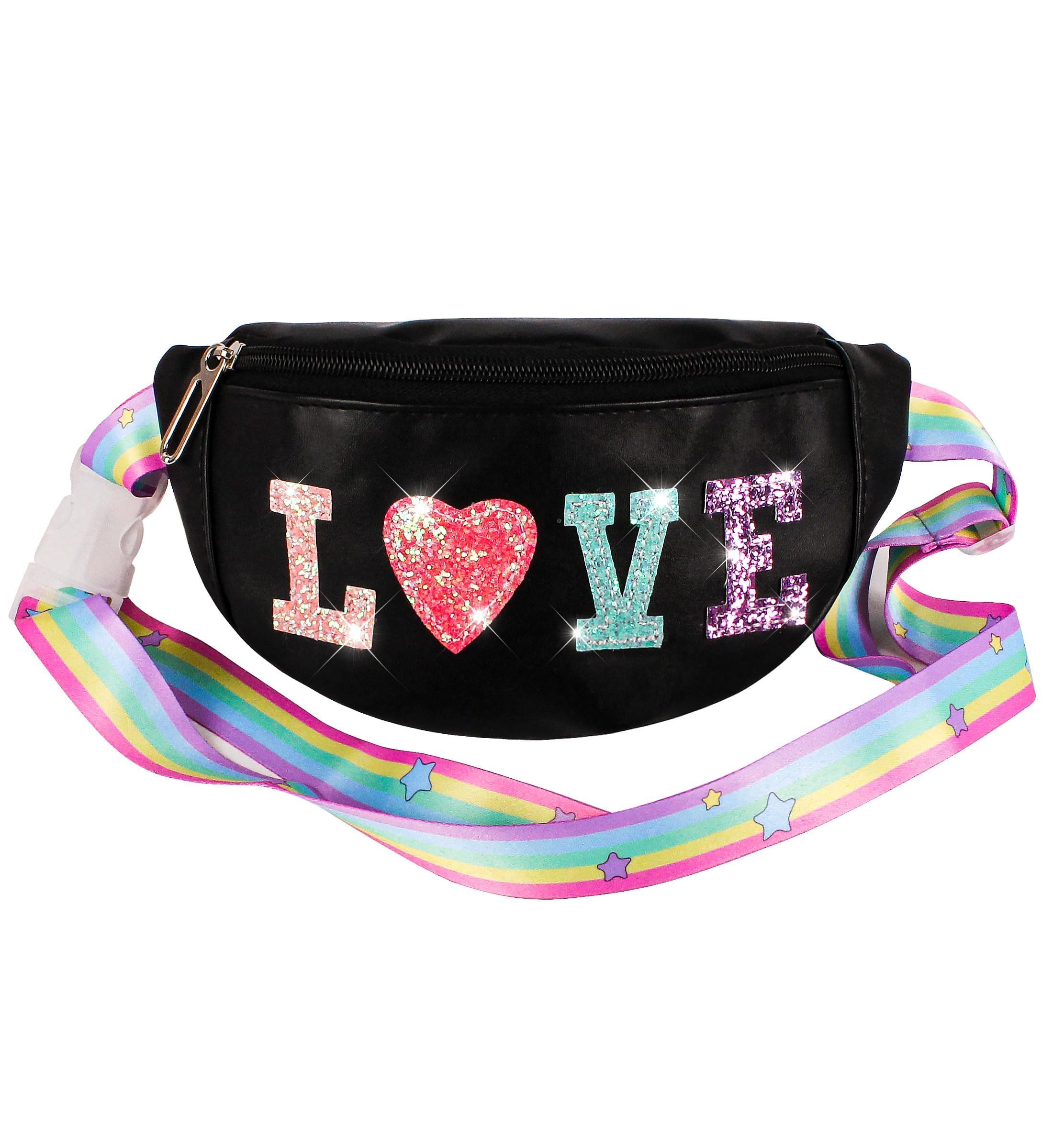 Girls Birthday Gifts Age 8-10 Fanny Pack For Girls Belt Bag Crossbody Bag Sister Birthday Gifts Girls Purse Birthday Bags Small Crossbody Bags For