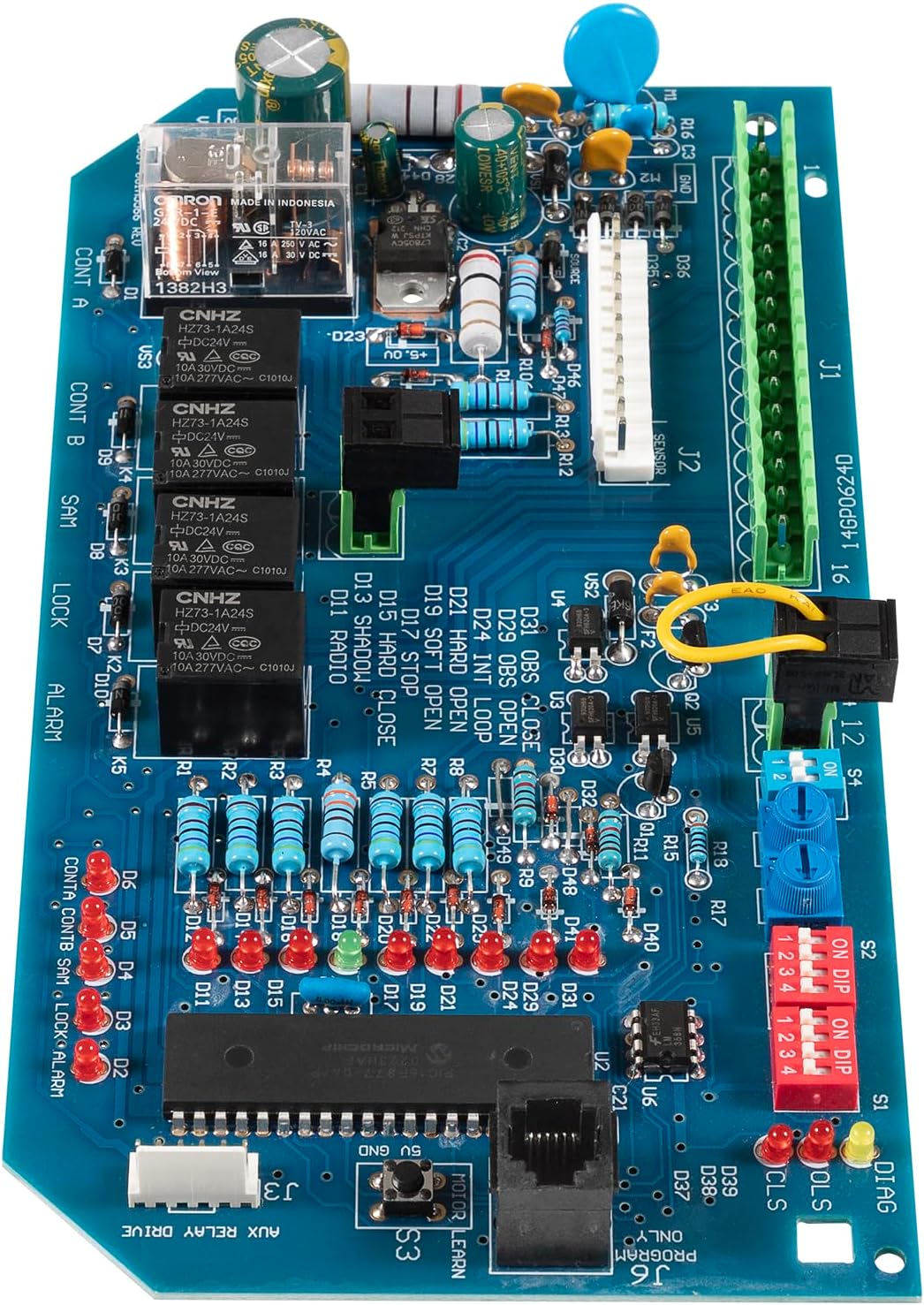 K001A5566 Main Control Board Replacement for Liftmaster Slide & Swing Gate Operators Openers SL570 SL575 SL580 SL585 SL590 SL595 SW420 SW470 SW490