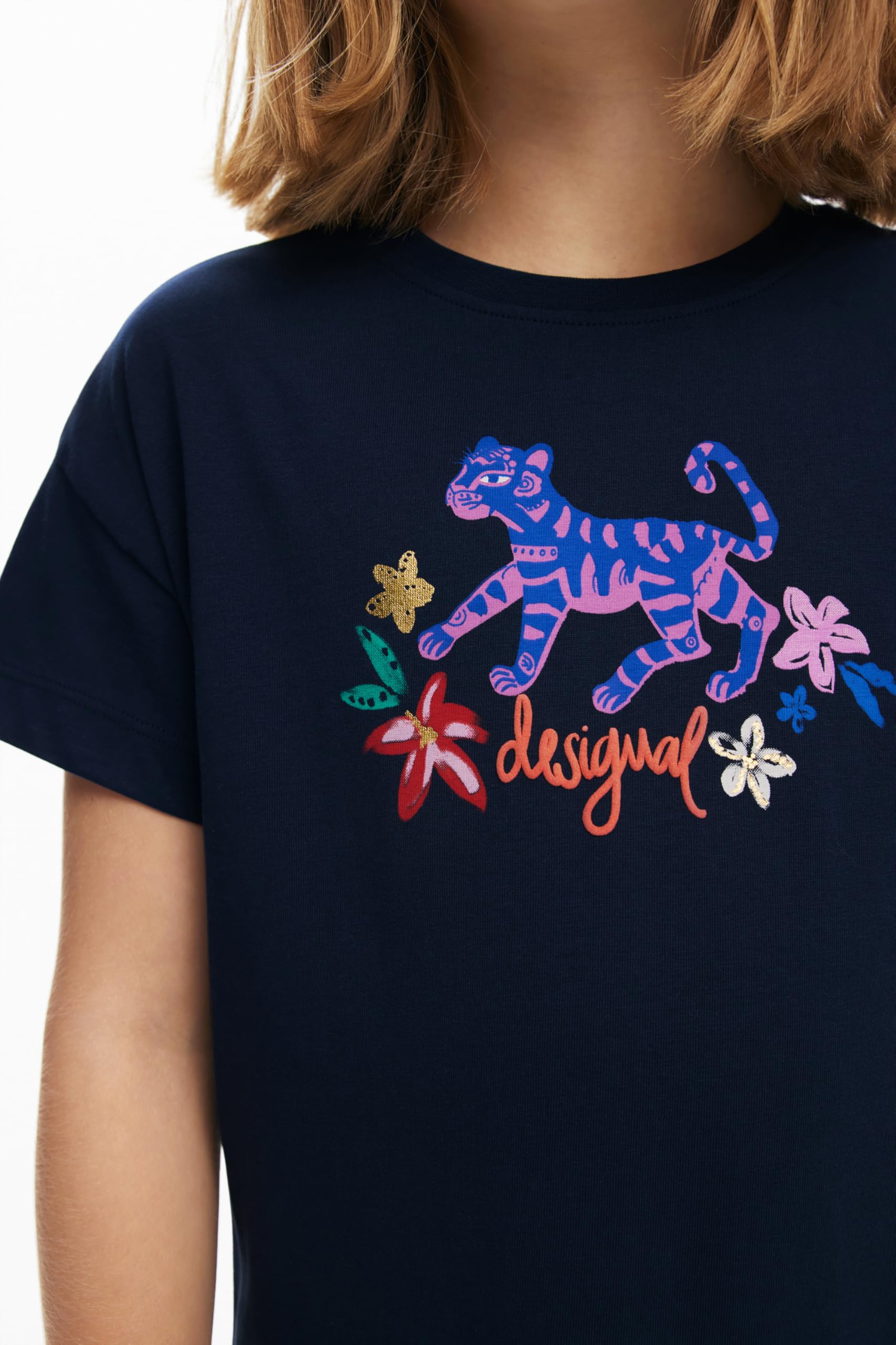 Desigual Sukienka Dziewczynki Vest_colors