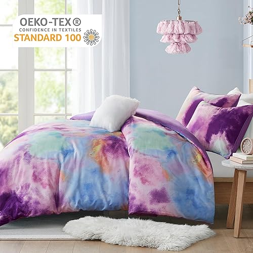 Miniatura 3 de Intelligent Design Juego de funda de edredón Queen para niñas y niños, juego de funda de edredón de microfibra tamaño Queen para niñas y niños,