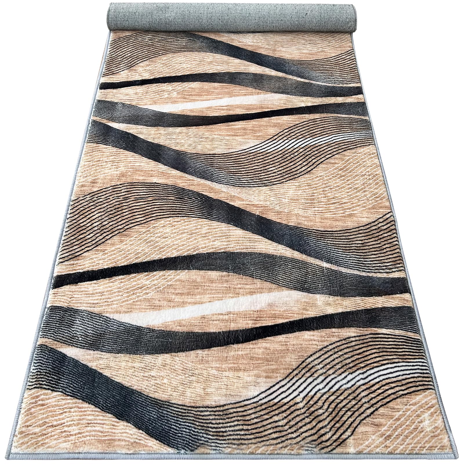 Carpet Runners for Hallways Non-slip Runner Rugs for Hallway Extra Long Kitchen Rug Washable Hallway Runner Rug Low Pile Entryway Runner Rugs Narrow Hall Runner for Laundry Bedroom 40 x 70 cm