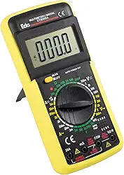 EDA Multímetro Digital Com Capacímetro 9Kf Preto