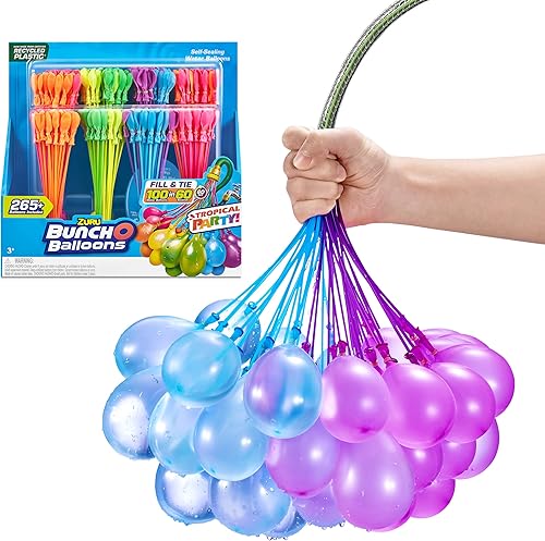 Miniatura 6 de ZURU BUNCH O BALLOONS - Paquete de 8 globos de agua multicolor