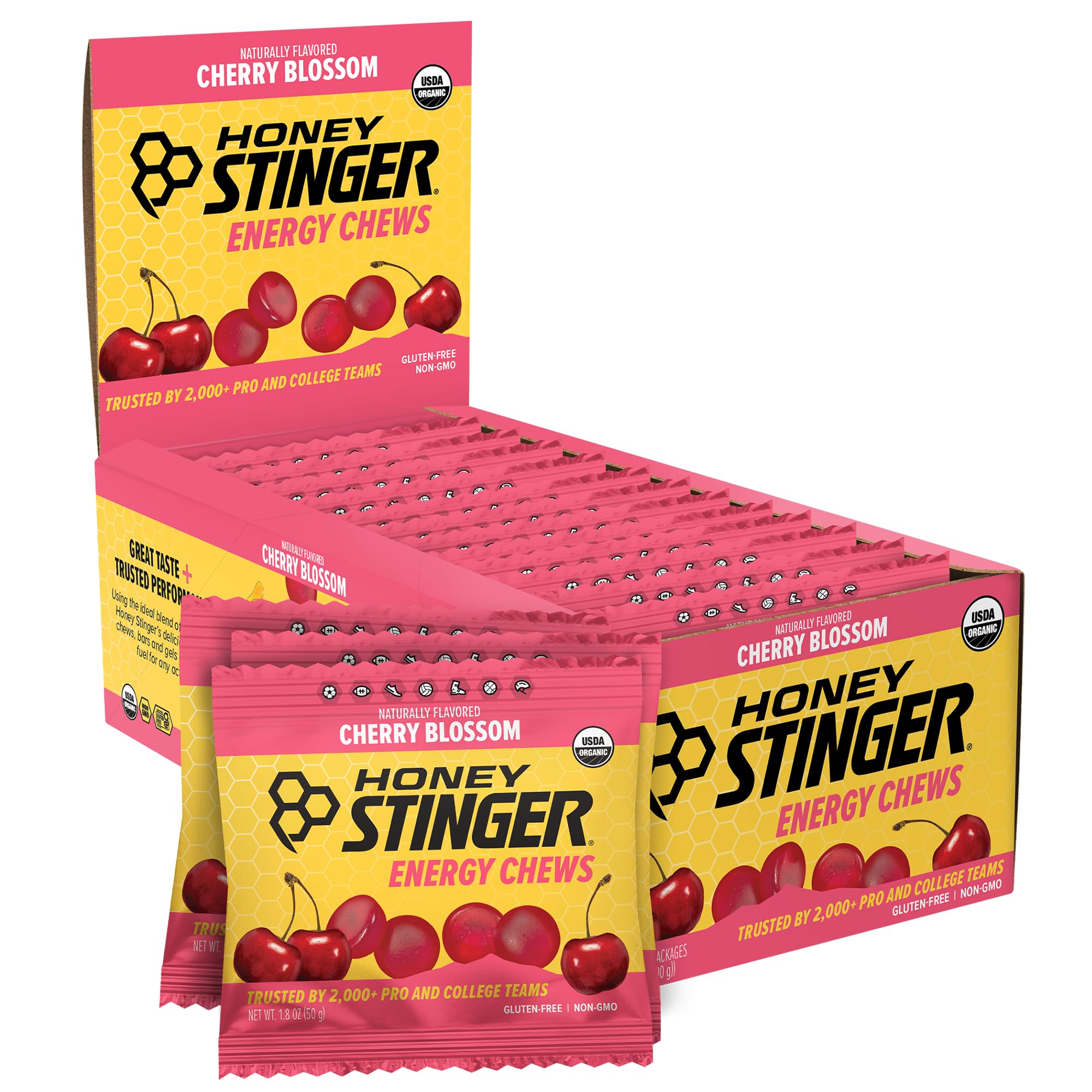 Honey Stinger Organic Cherry Blossom Energy Chew
