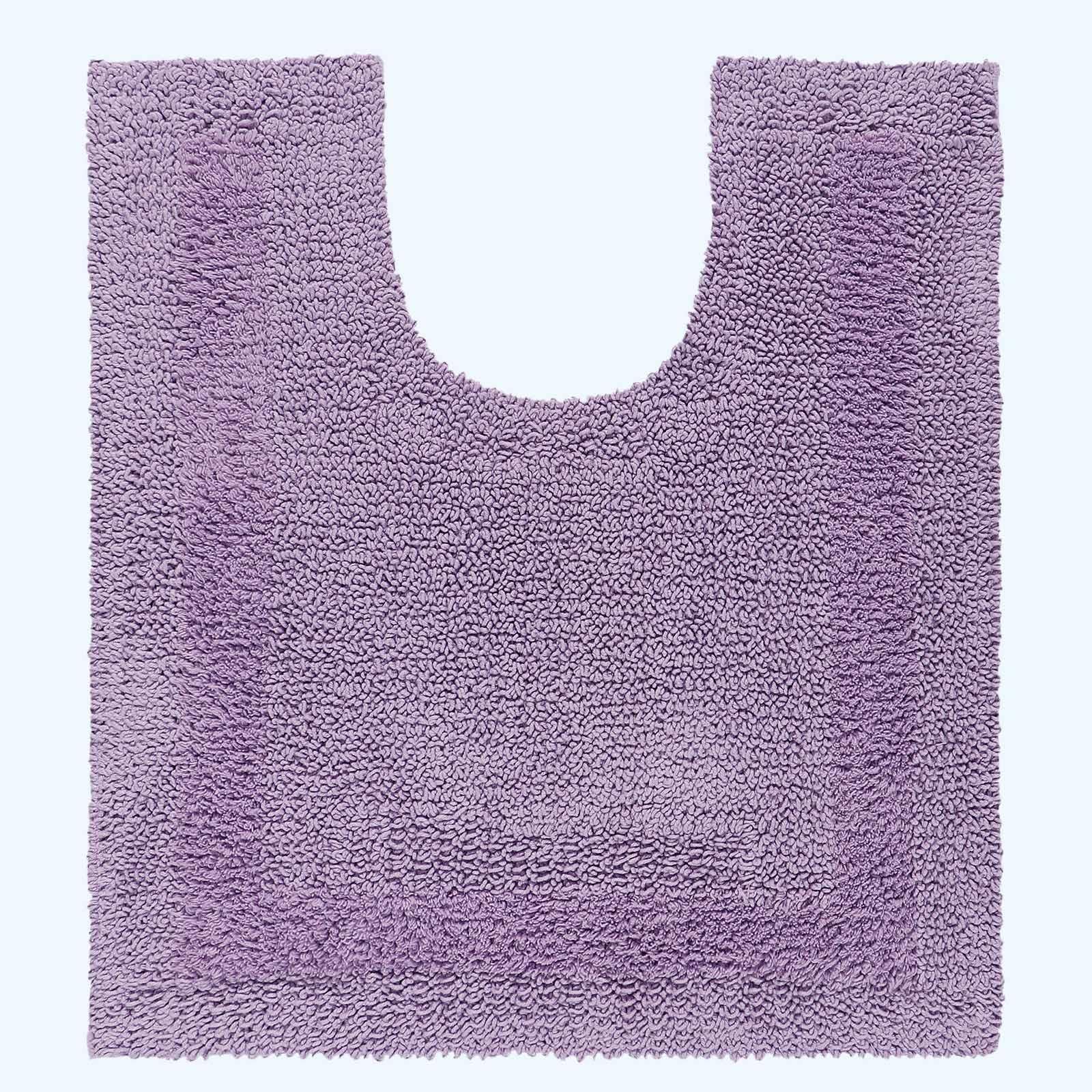 HOMESCAPES Toilet Mat, Luxury 1600gsm Extra Soft 100% Cotton, Reversible Bathroom Mats Non-Slip, Washable, Super Absorbent, Quick-Dry, Raspberry Pink Pedestal Rug for Toilet, 50 x 55 cm — view 27