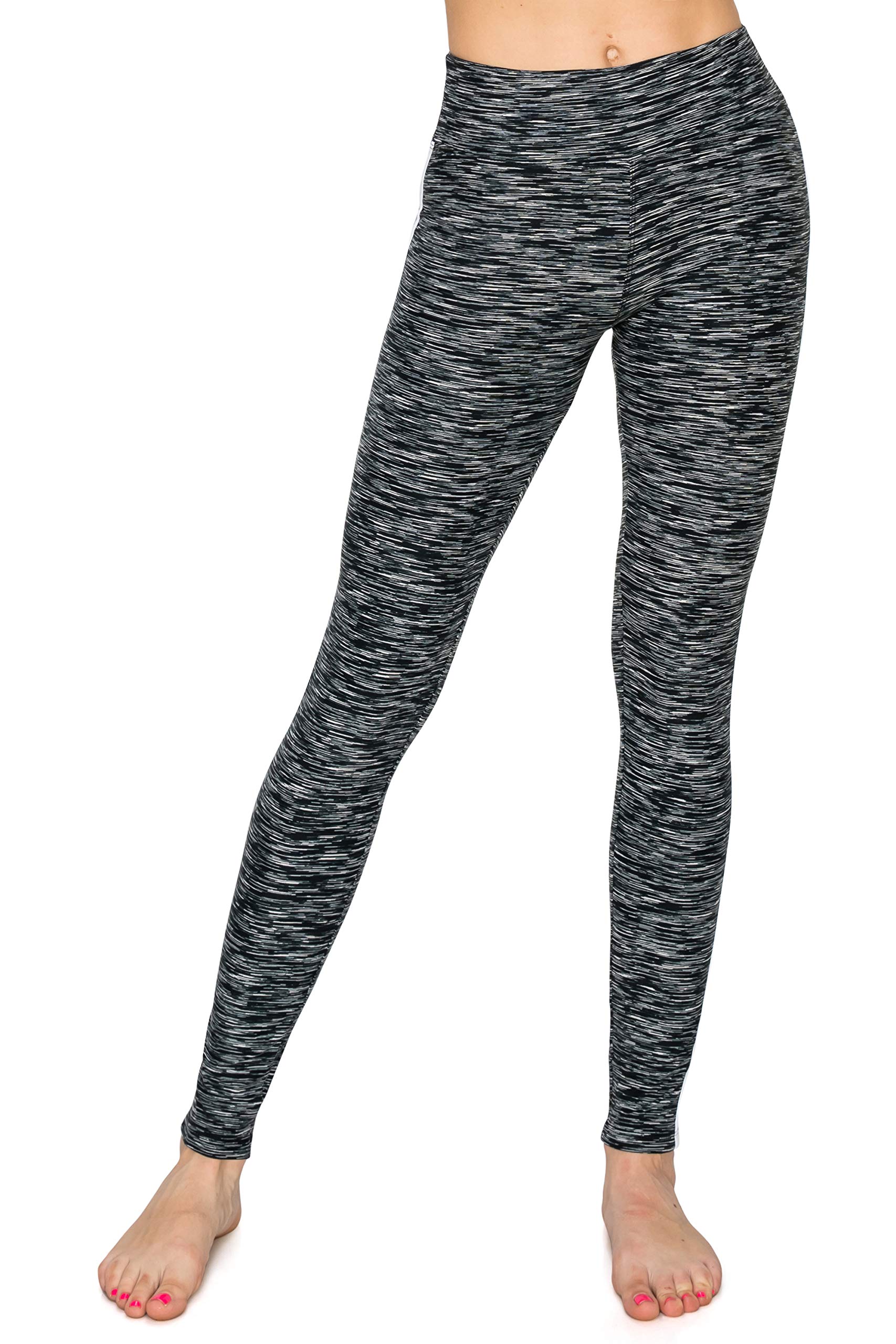 Women's High Waist Yoga Leggings - Premium Soft Workout Stretch Yoga Pants