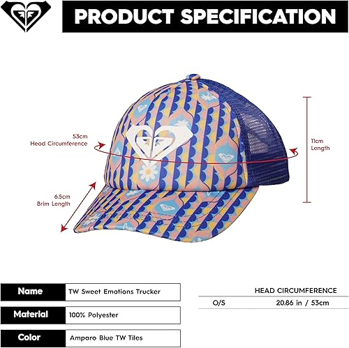 Miniatura 6 de Roxy Gorro de camionero Sweet Emotions para niña
