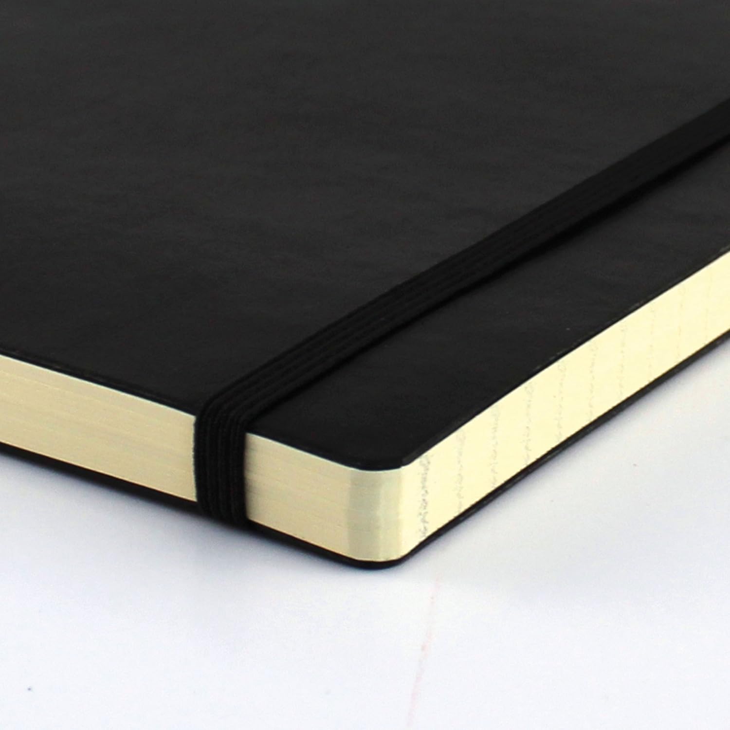 Letts Noteletts Edge Large Ruled Notebook - Black, 21.6 x 14.7 cm, 192 Pages (LEN5ERBK) - Image 3