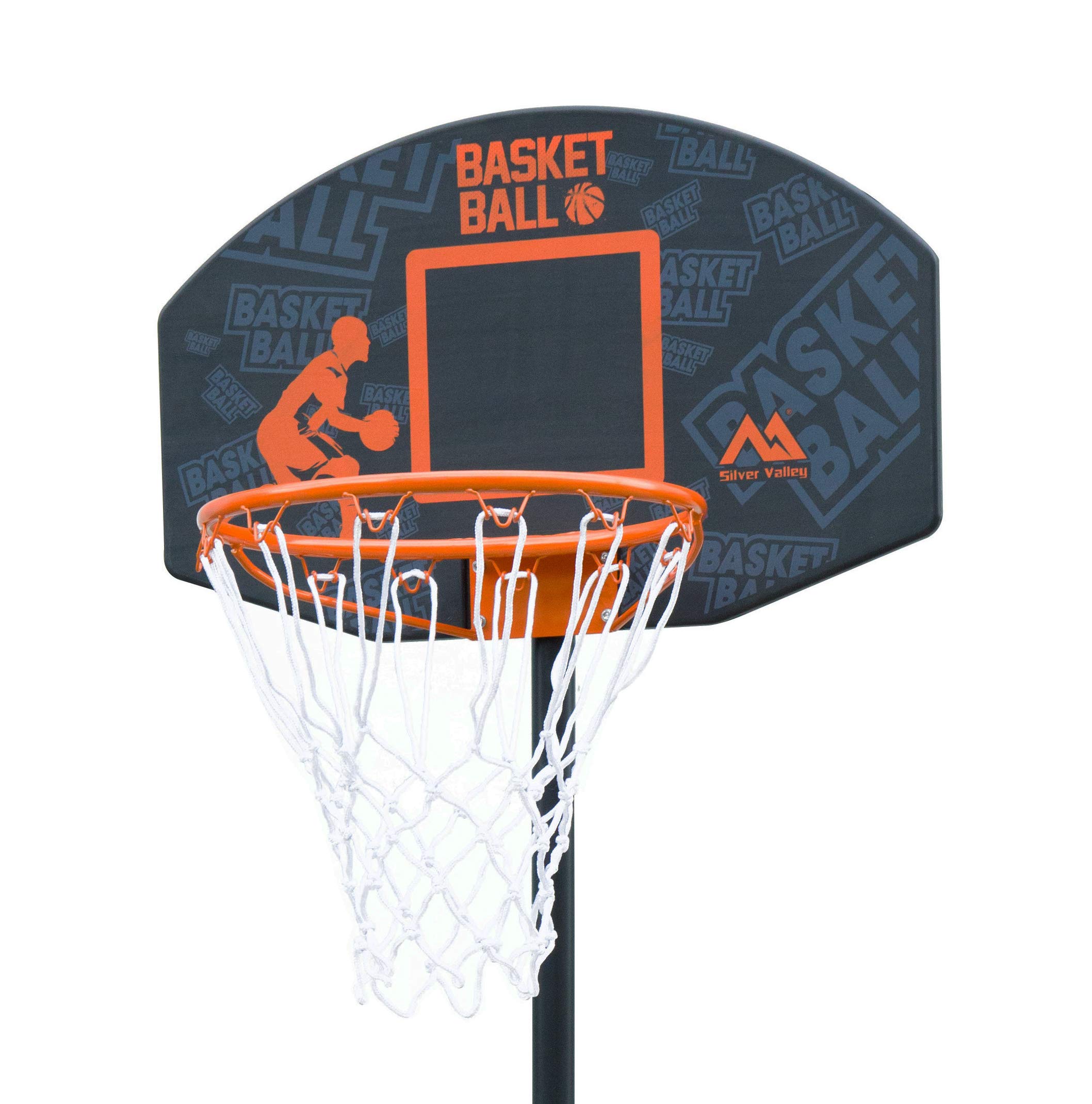 Buy Silver Valley Junior Height Adjustable Basketball Hoop, Free