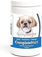 Vista 412 de Healthy Breeds Schnauzer miniatura todo en uno multivitamínico suave masticable 90