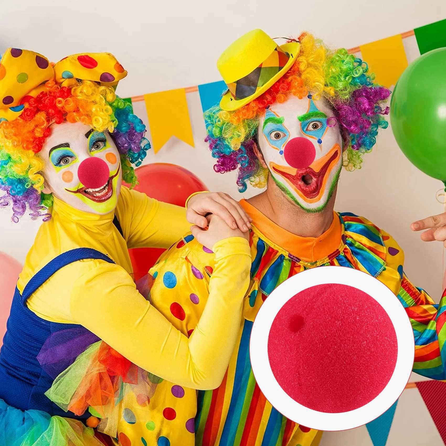 360 Stück Rote Clown Nasen Cosplay Nasen Schaumstoff Nasen für Halloween Weihnachten Karneval Kostüm Dress Up
