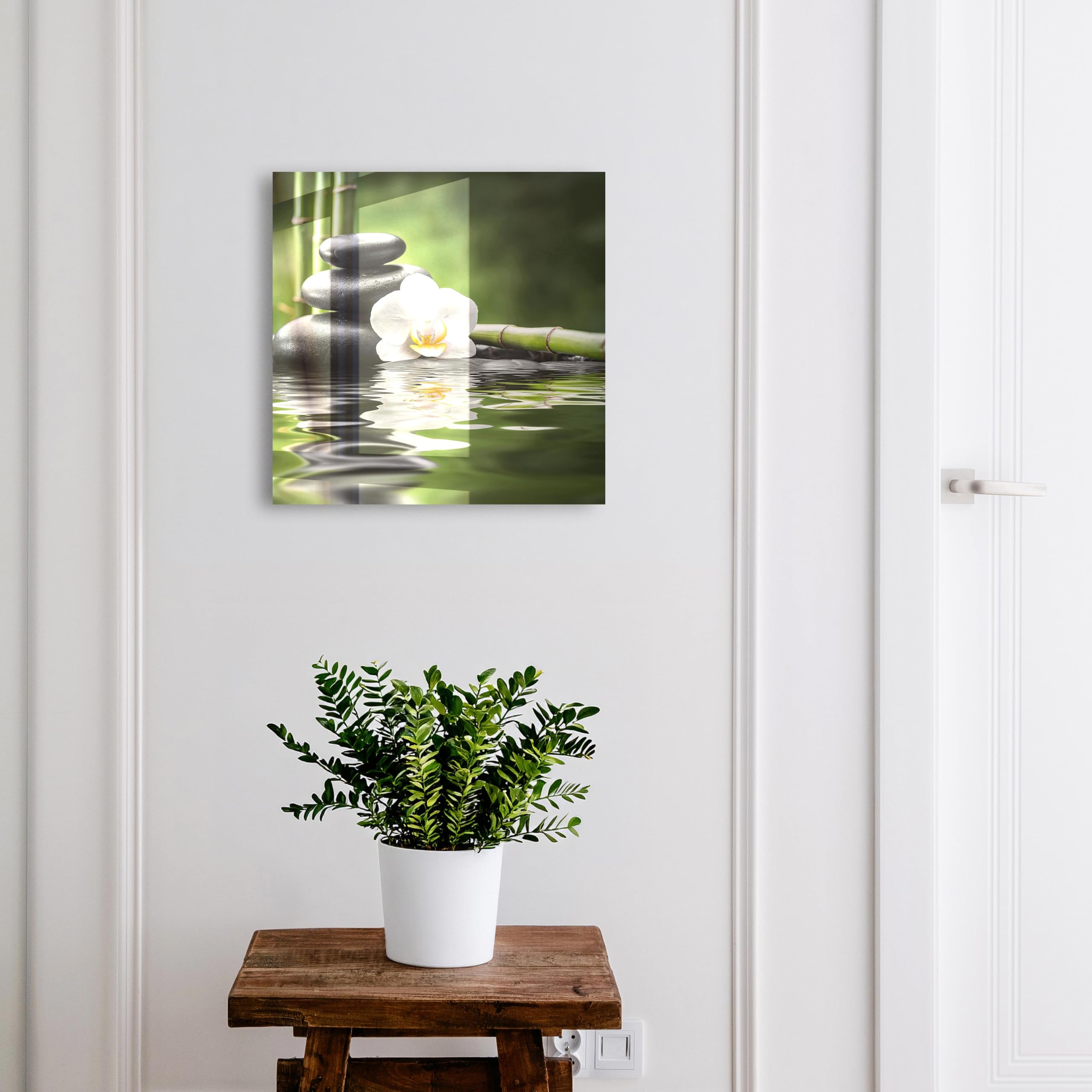 Tulup Armario de Llaves 30x30 cm | Blanco | Derecha | Montaje en Pared