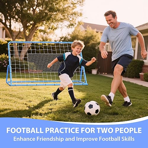 Miniatura 6 de GarveeLife 4&6 x 4&5 Ft Adjustable Sport Rebounder Net for Soccer, Baseball, Volleyball and Softball, for Passing, Throwing, and Ball Control,