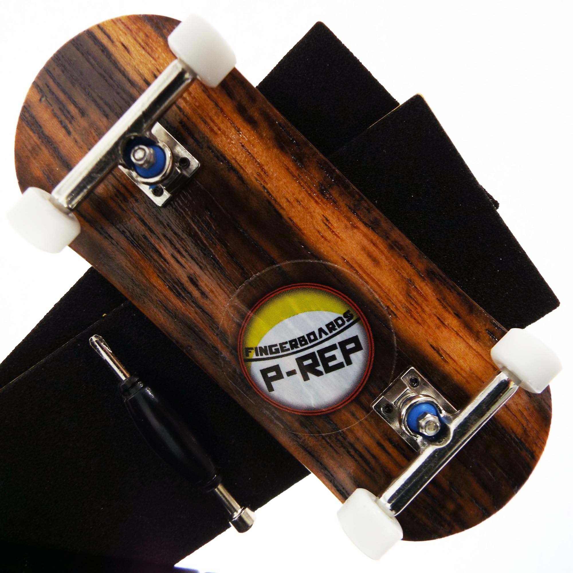 P-REPV2 PRO Performance Complete Wooden Fingerboard with Urethane Wheels - Ebony 34mm