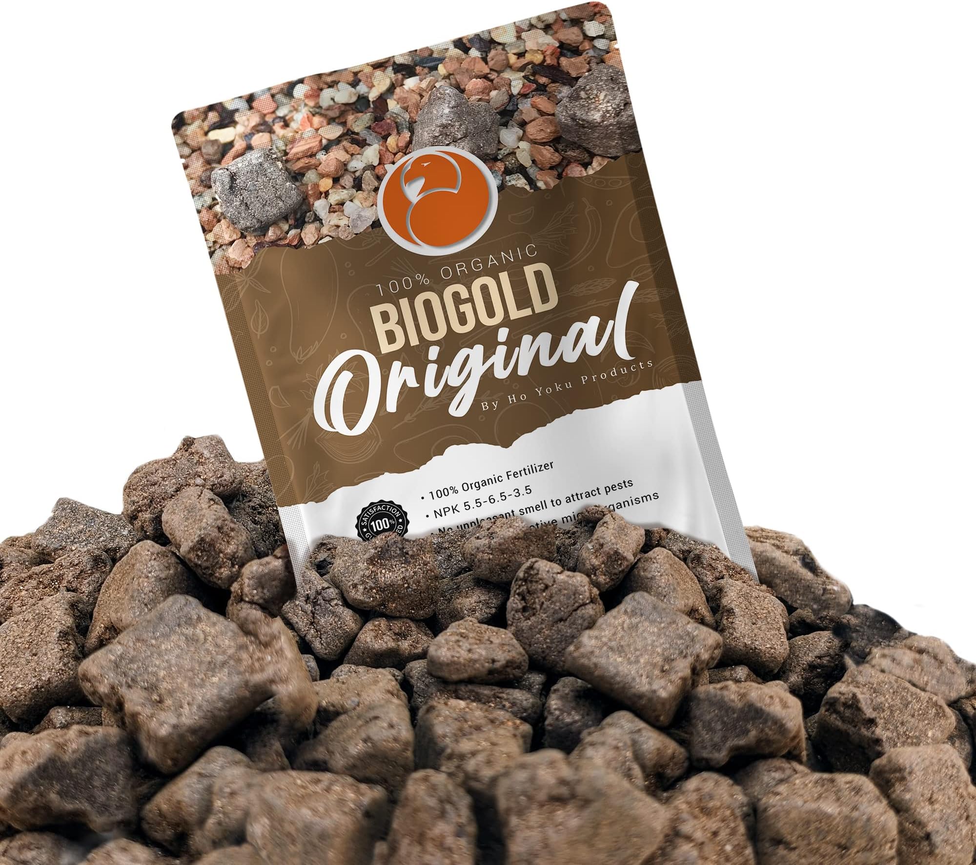 BioGold Bonsai Fertilizer Pellets - Time Released Fertilizer + Plant Food That Will Not Harm Plants or Encourage Mold Growth